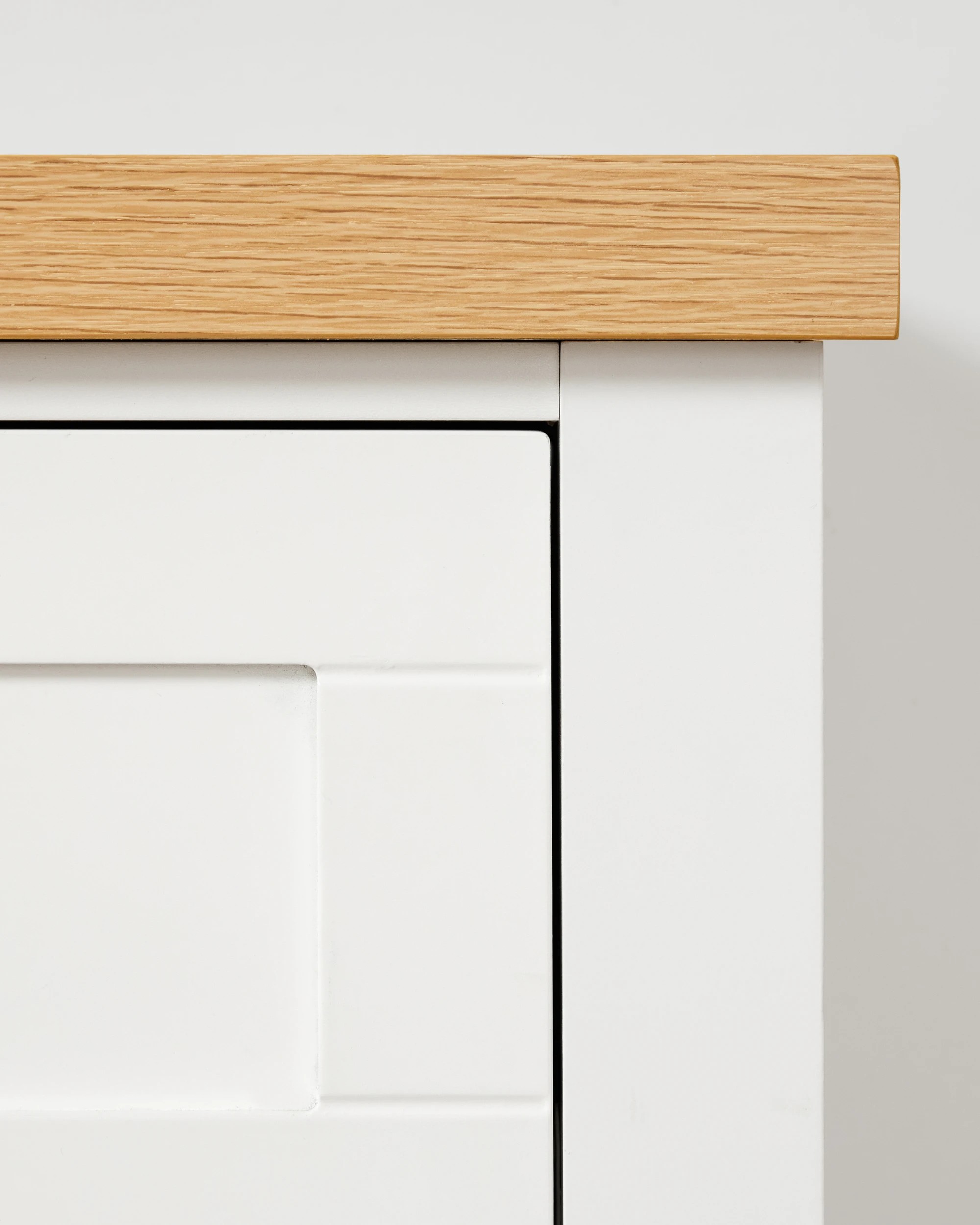 7 Camille 3 Drawer Bedside Table - White, 7 of 9