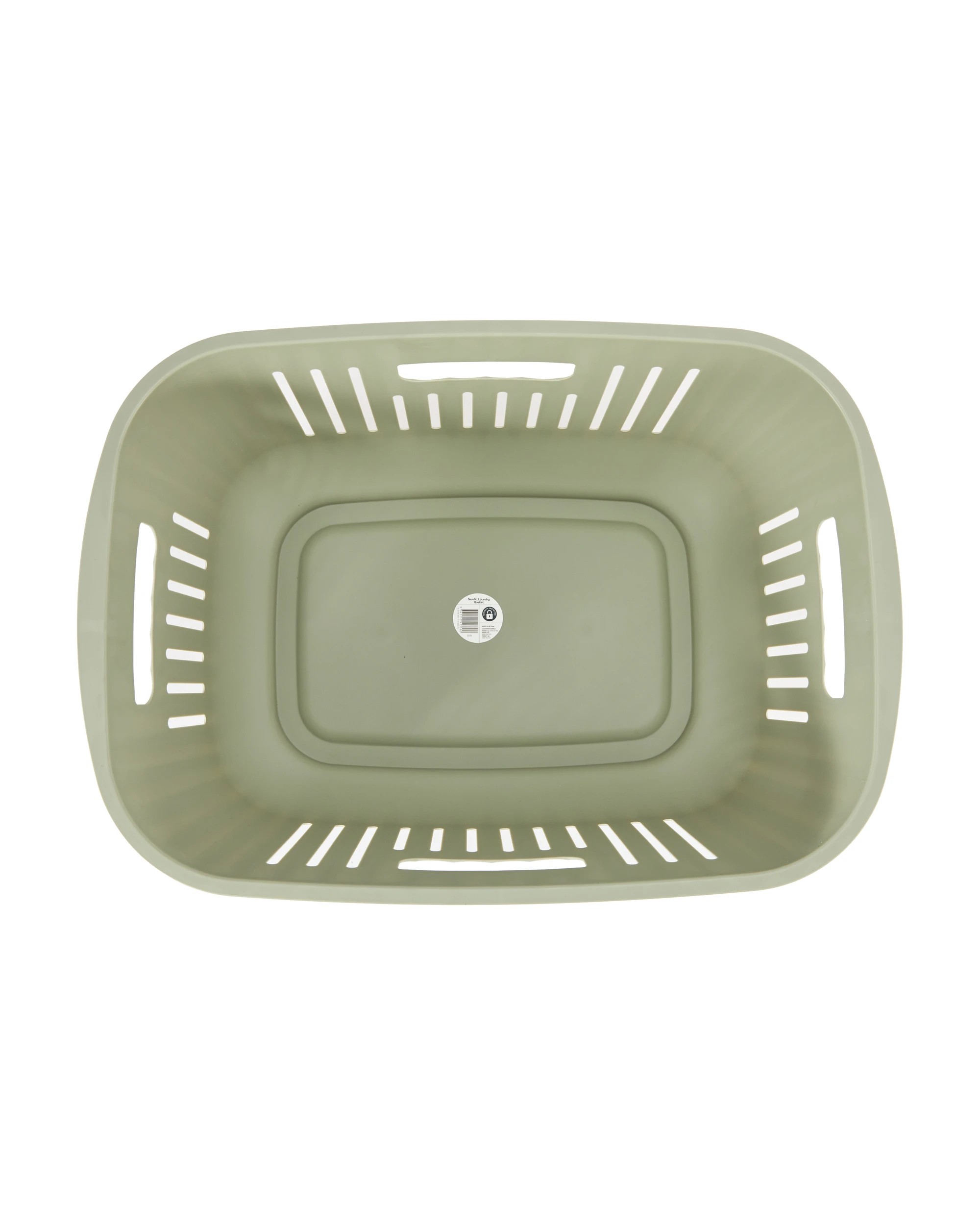 5 50L Nordic Laundry Basket - Green, 5 of 5