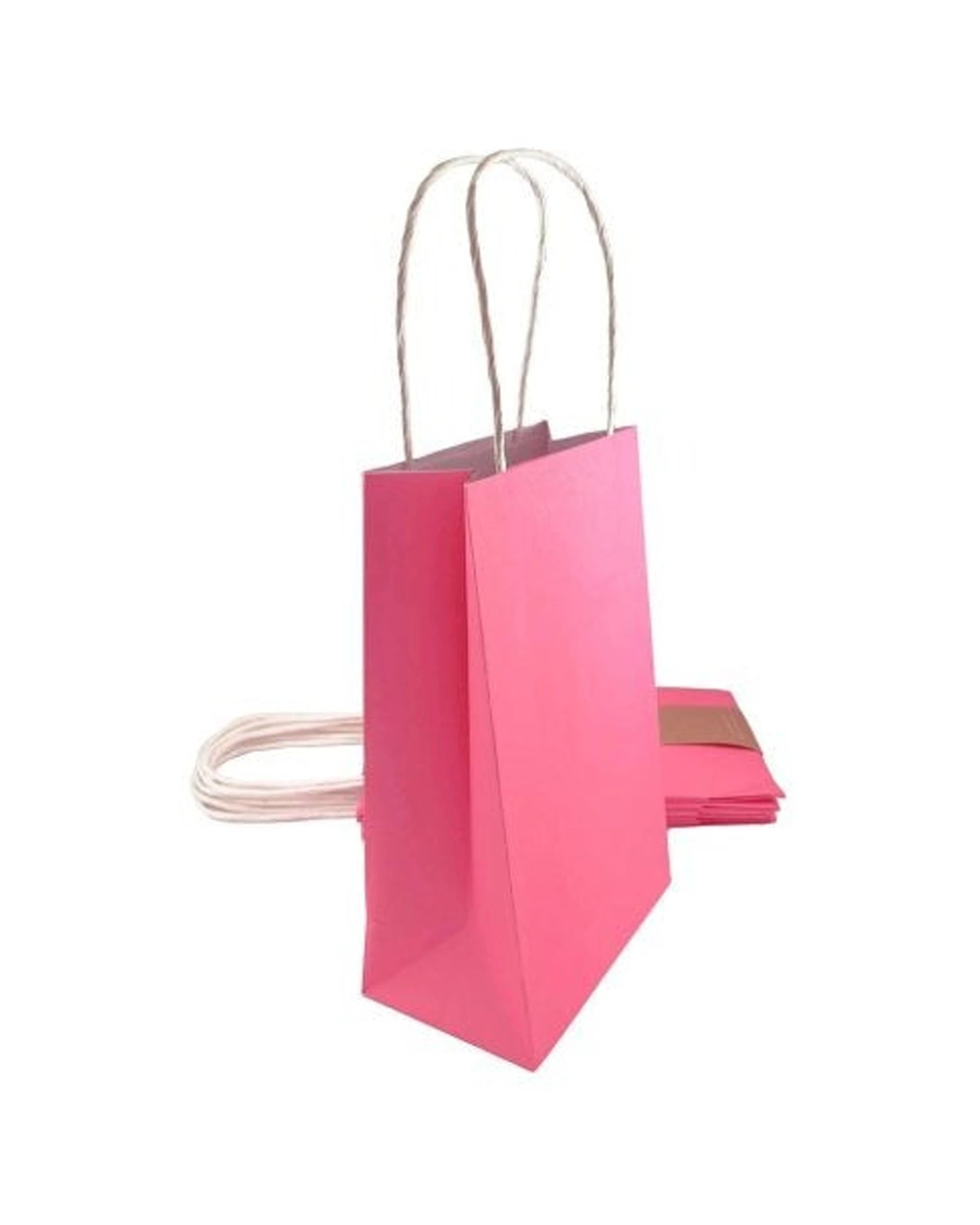 1 Alpen Paper 5pc Party Bags Celebration Supplies Fuchsia - Pink, 1 of 1