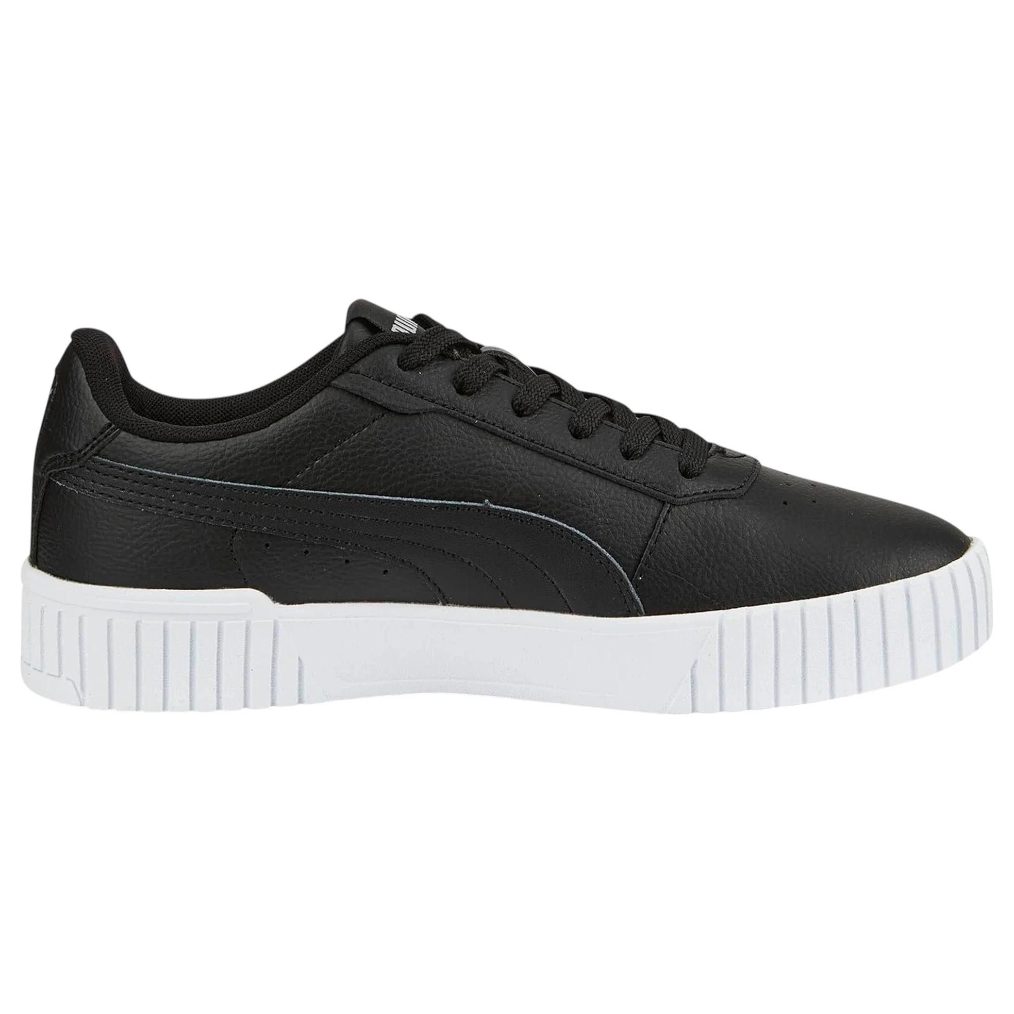 2 Puma Womens Carina 2.0 Sneakers Black Shoes BLACK, 2 of 6