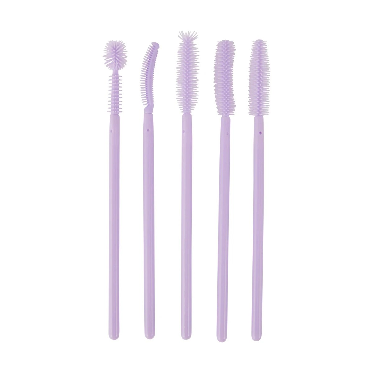 2 OXX Cosmetics Silicone Lash and Brow Spoolie Set - Purple, 2 of 8