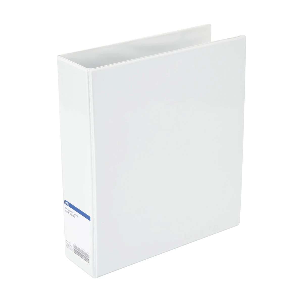 1 A4 Lever Arch Insert Binder - White, 1 of 6