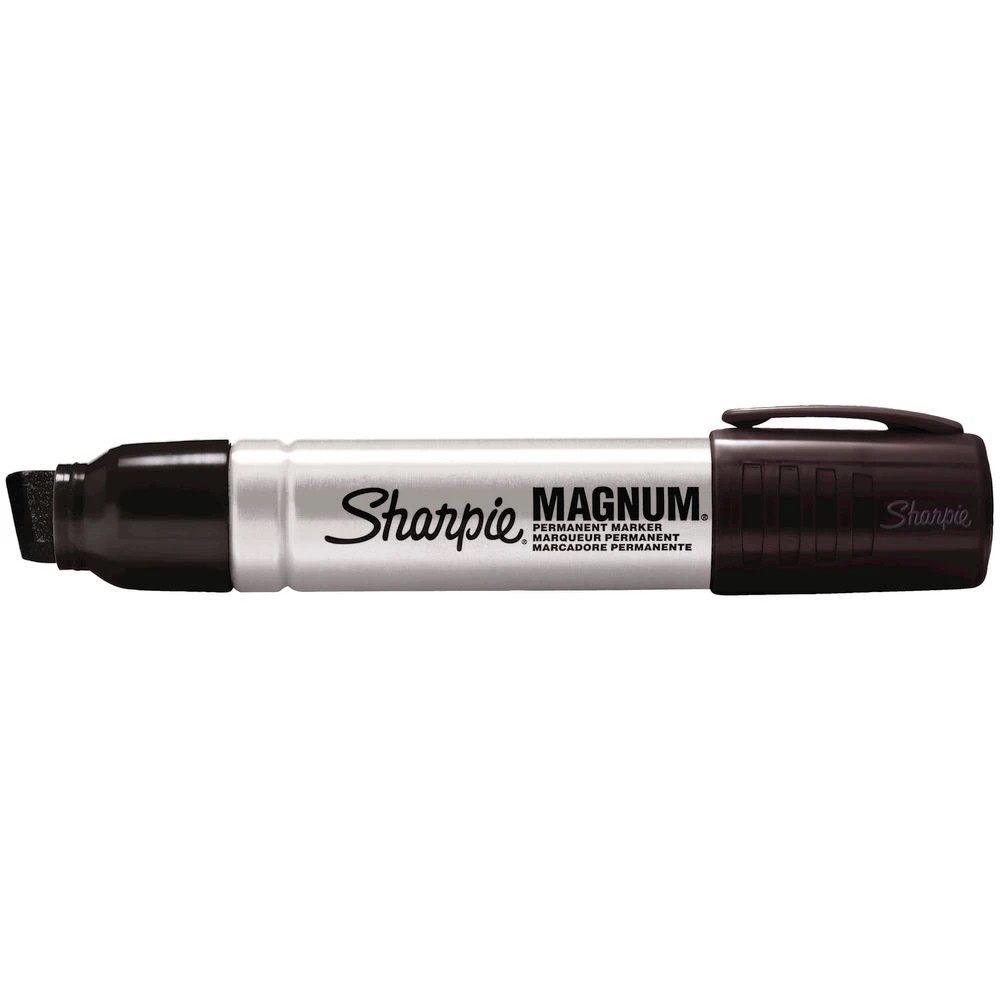 2 Sharpie Magnum Permanent Marker Black, 2 of 8