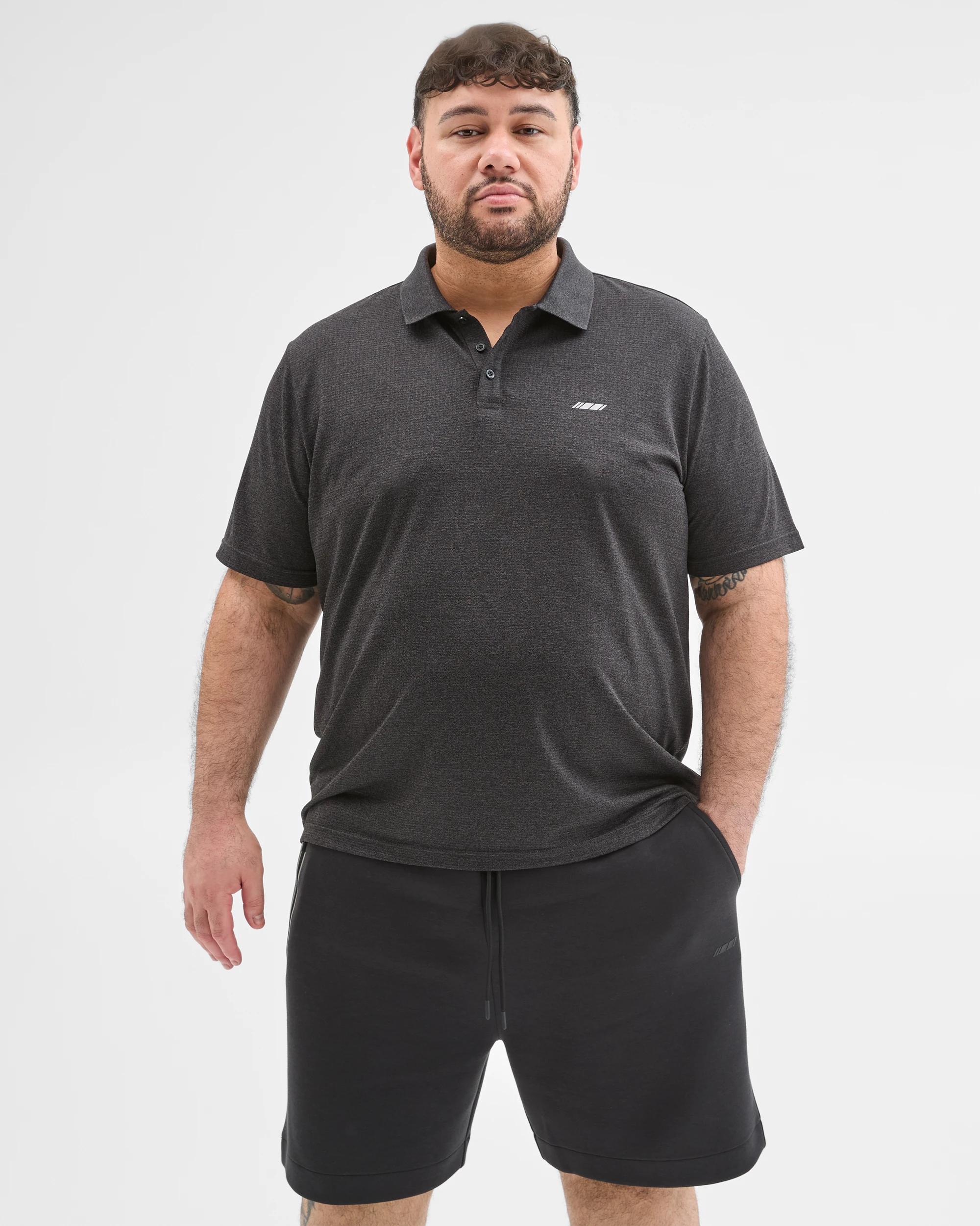 4 Target Plus Size Active Polo Top BLACK, 4 of 6