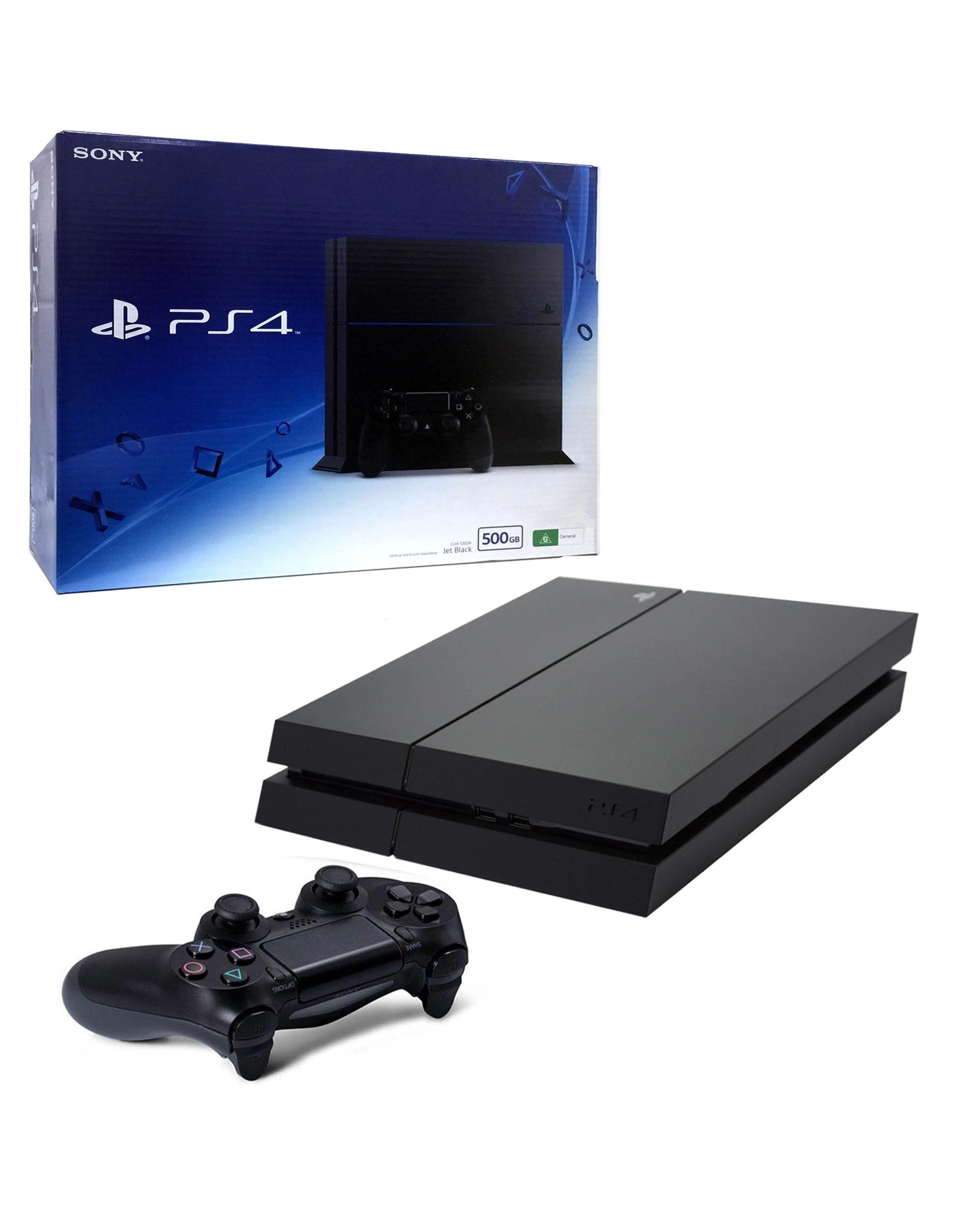 PlayStation 4 500GB Console - Jet Black - Kmart