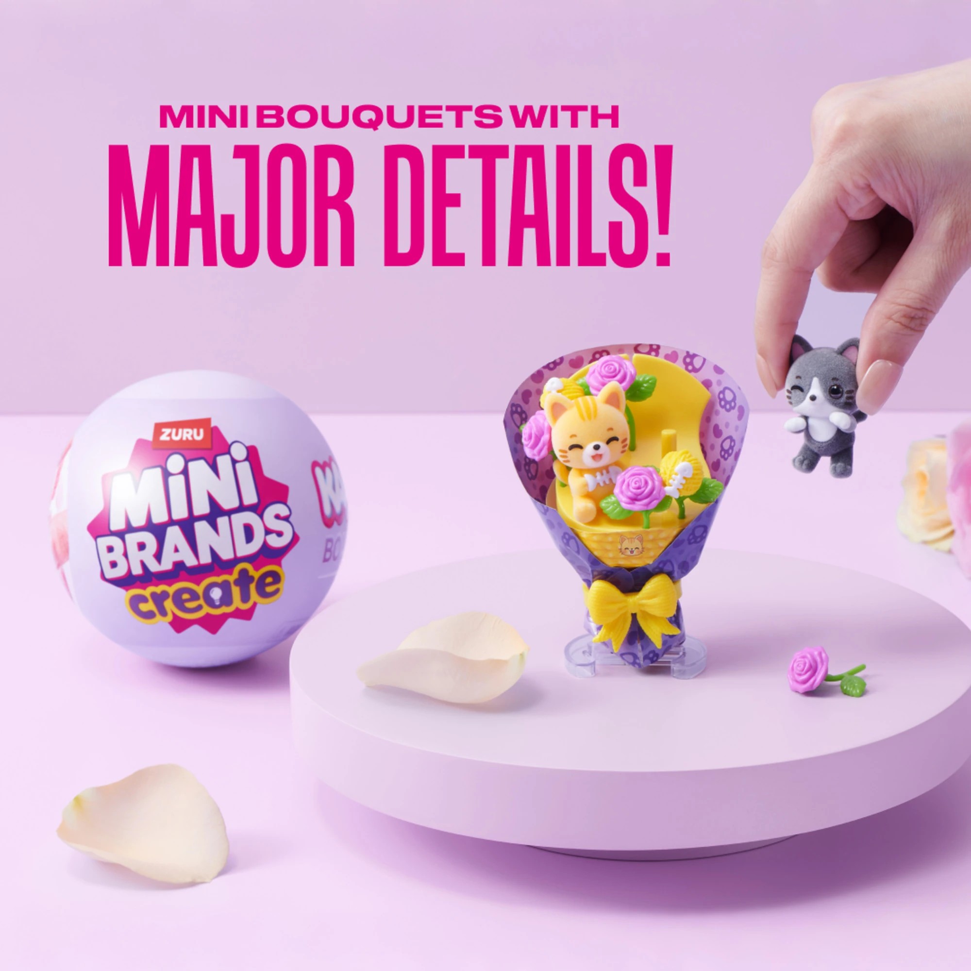 3 ZURU Mini Brands Mini Kawaii Bouquet Capsule Series 1 - Assorted, 3 of 9