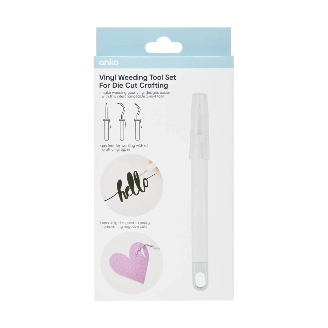 1 Vinyl Weeding Tool Set for Die Cut Crafting, 1 of 5