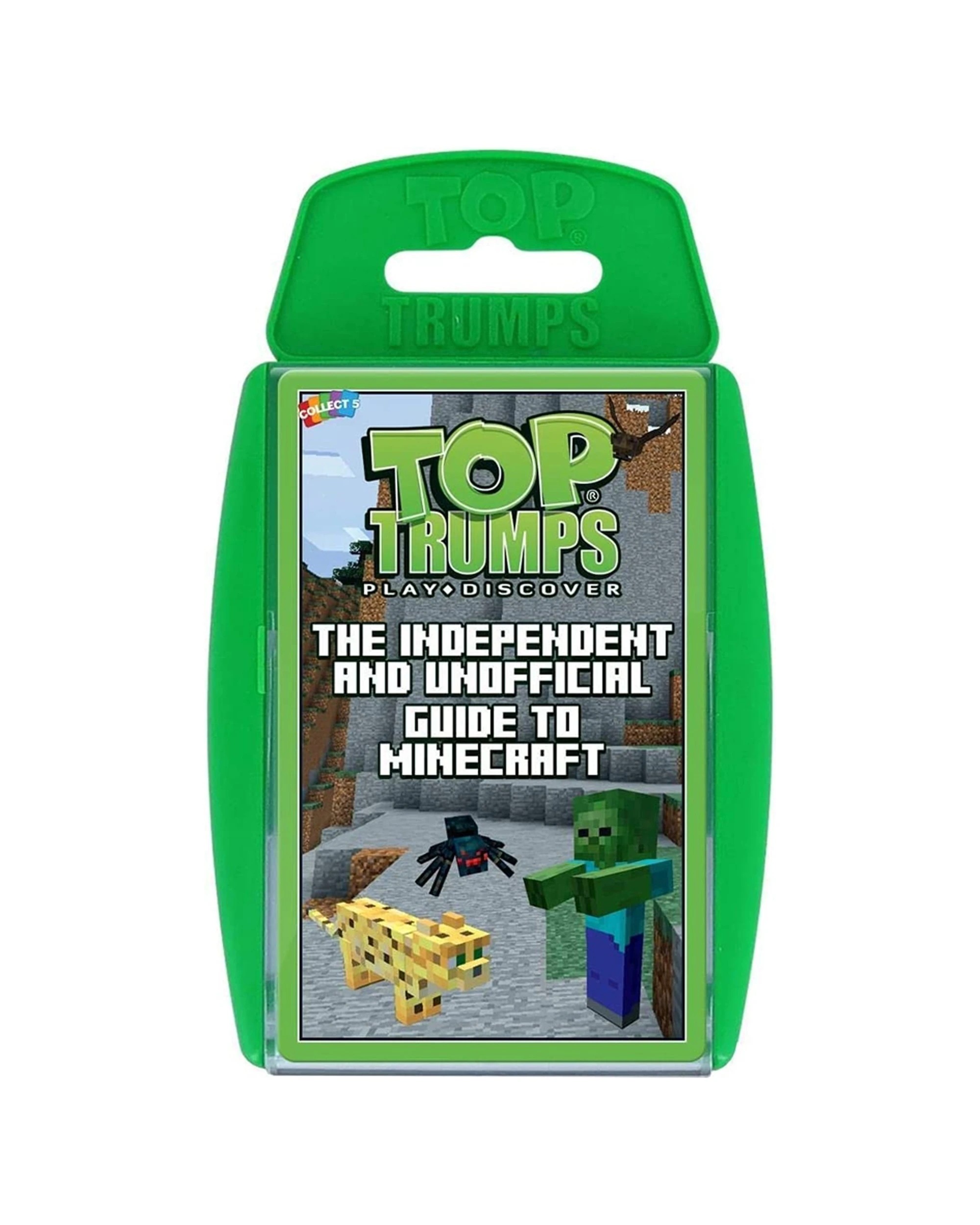 1 Top Trumps The Independent and Unofficial Guide to Minecraft Card Game - Multi, 1 of 3