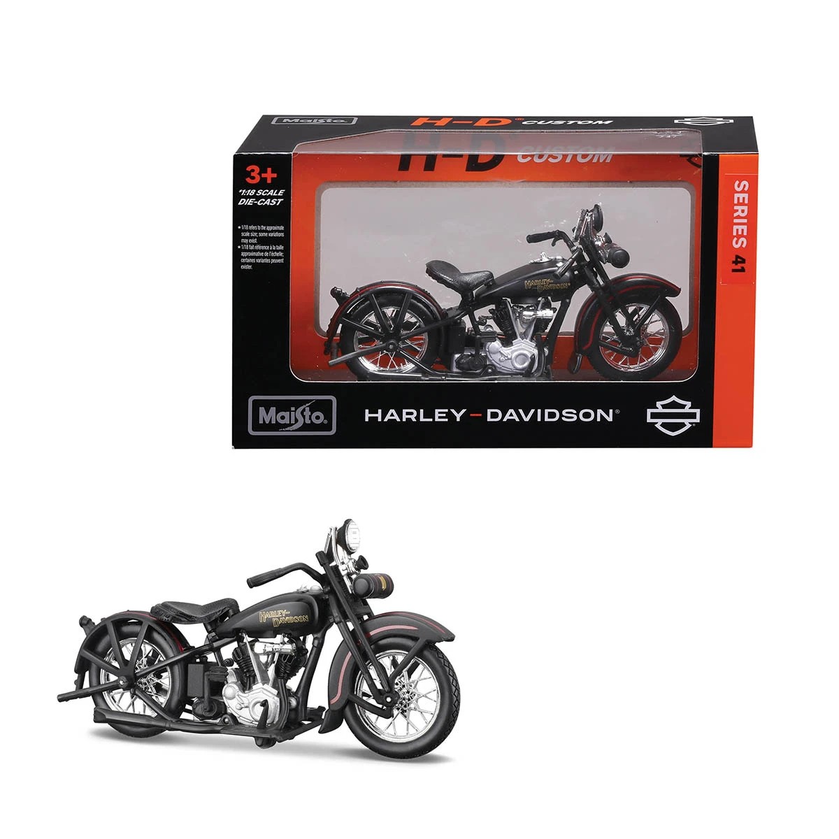 5 H-D Custom Series 41 Harley Davidson Action Vehicle - Assorted, 5 of 9