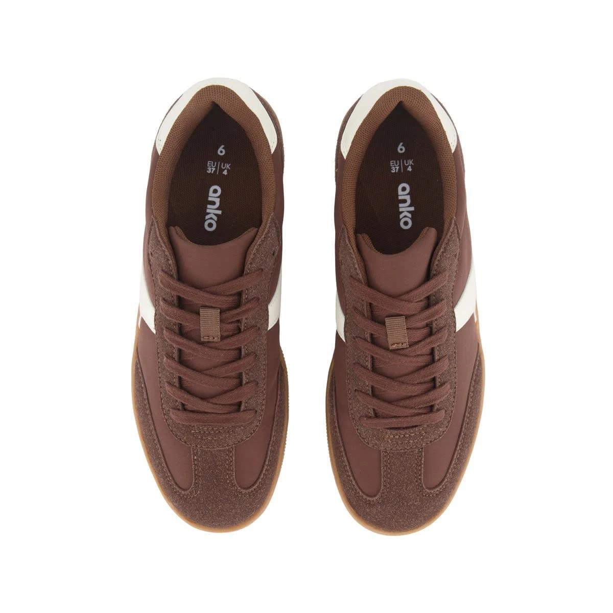 3 Retro Sneakers Brn Choc, 3 of 5