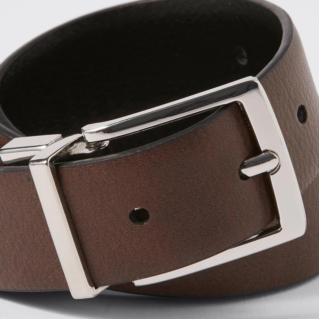 4 Target Kids Reversible Belt BLACK BROWN, 4 of 9