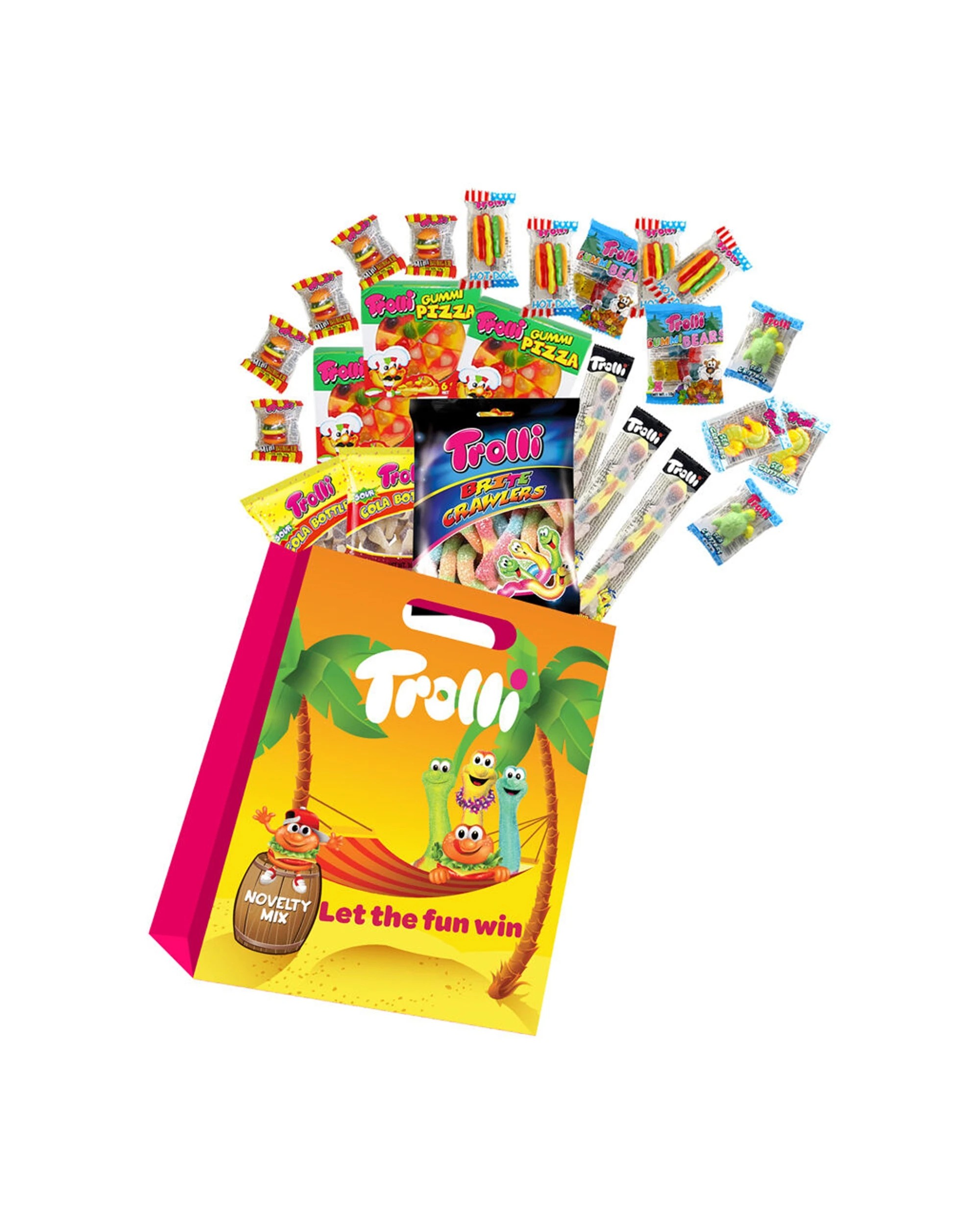 Trolli Gummy Candy Jumbo Showbag Kids Child Chewy Sweet Treat Snack ...