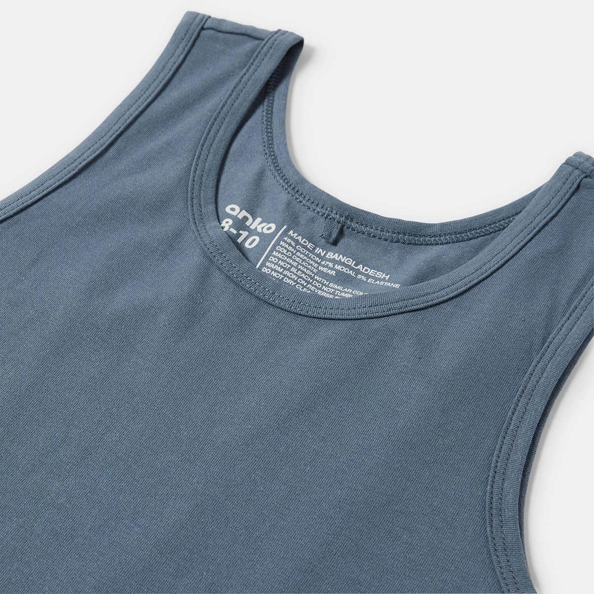 4 3 Pack Super Soft Singlets Shark, 4 of 6