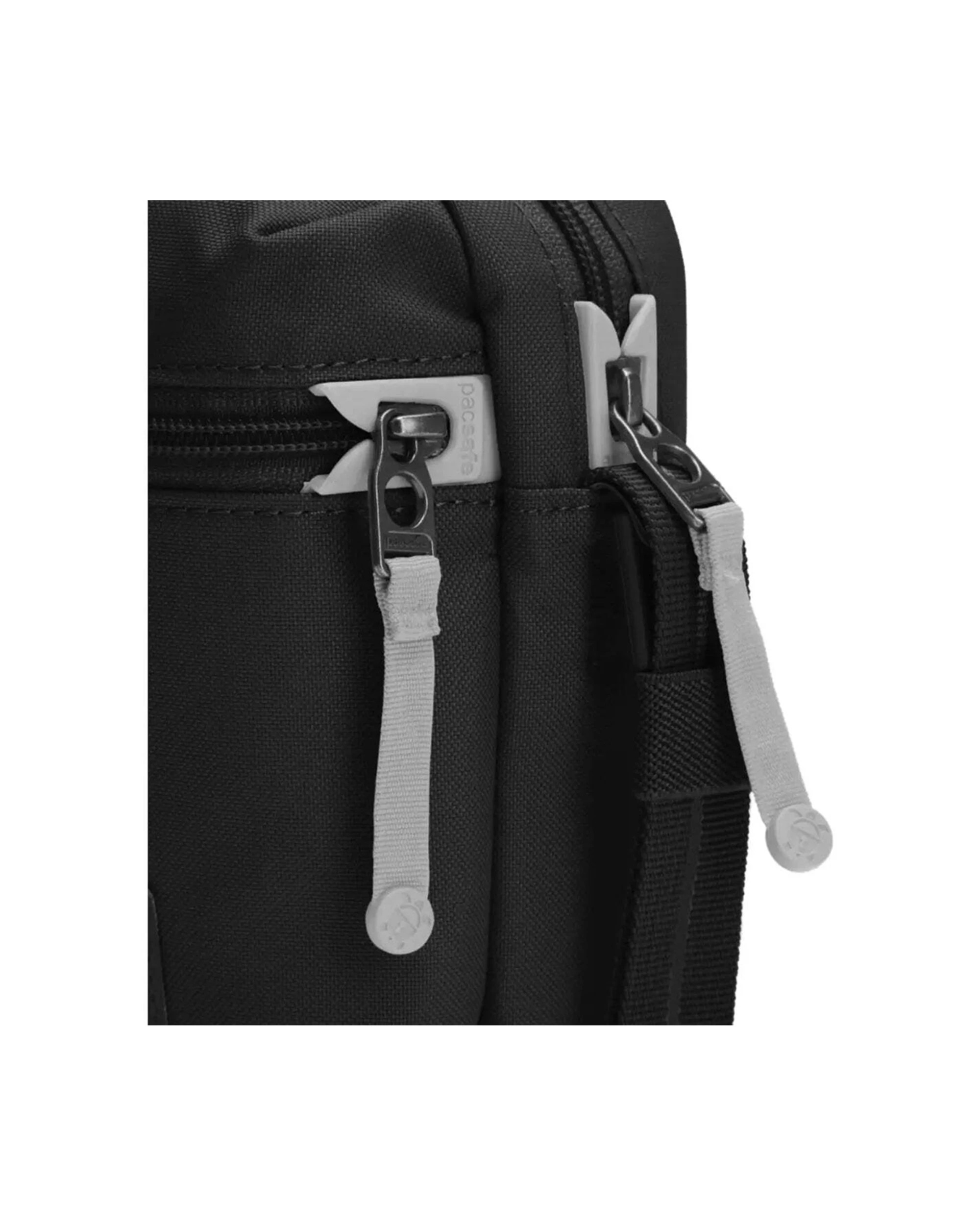 8 Pacsafe Go Anti-Theft Micro Crossbody Bag RFIDsafe Pockets Cut-Resistant Jet - Black, 8 of 8