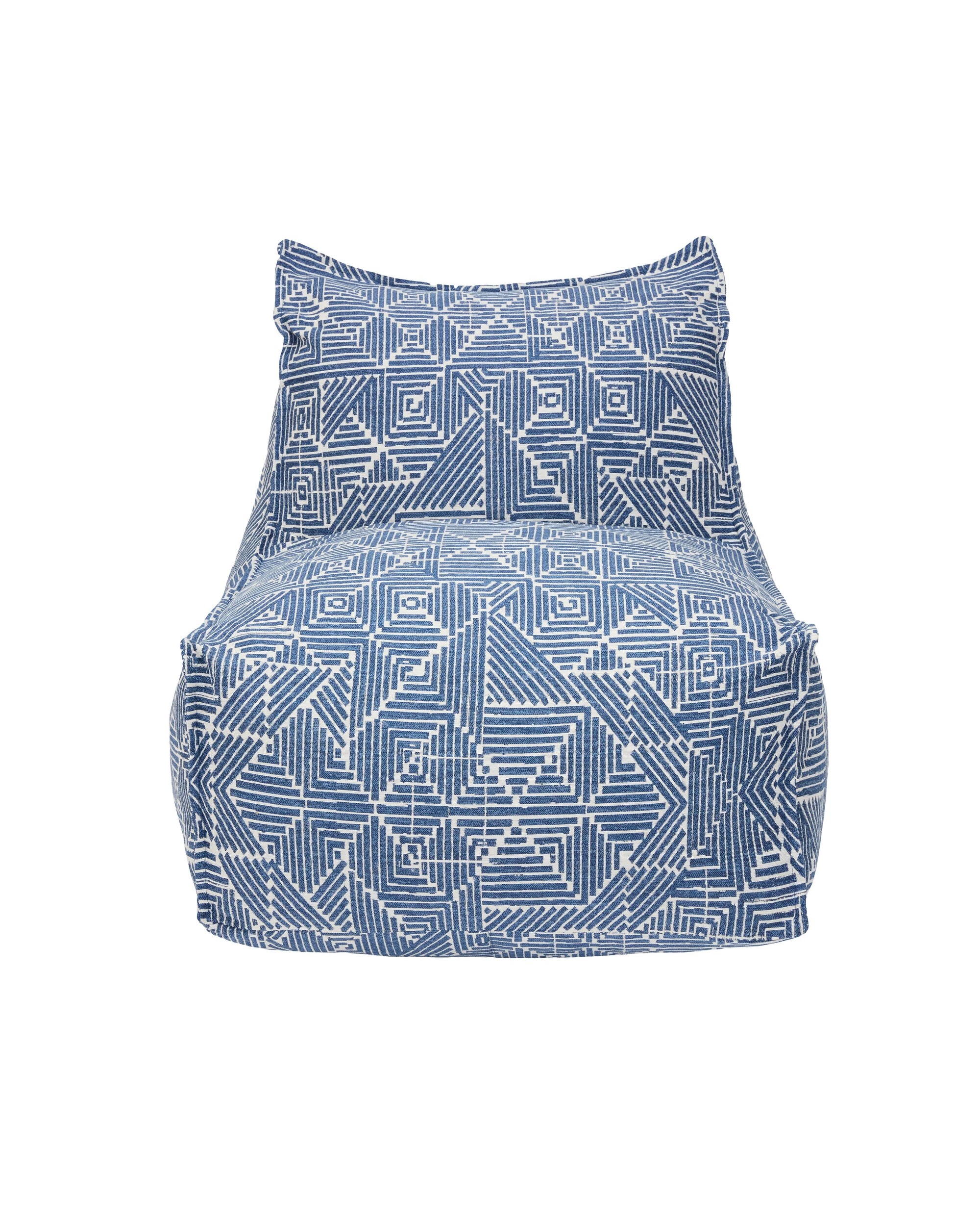 5 IHOMDEC Outdoor Waterproof Compression Sofa With Ottoman - Blue, 5 of 10