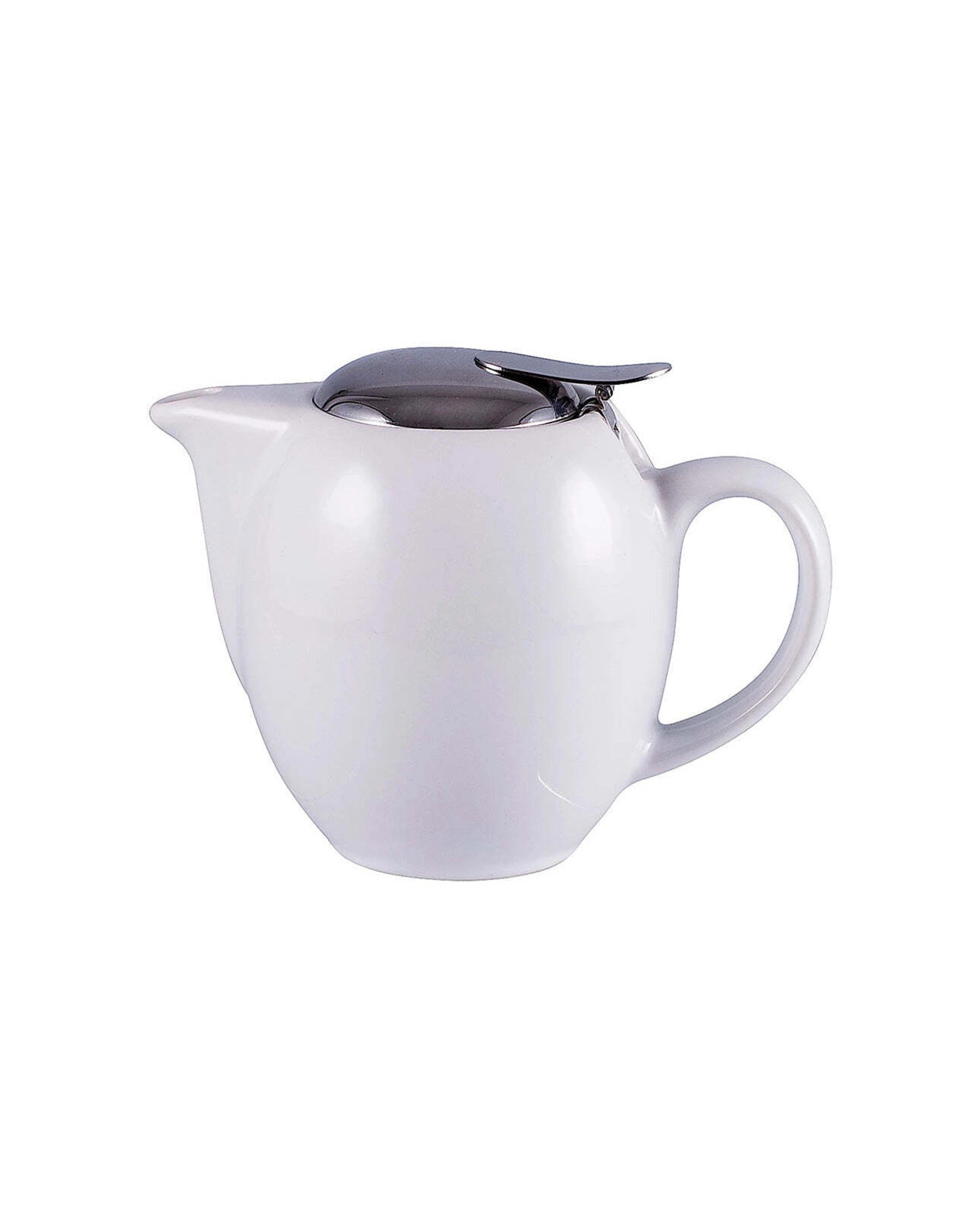 2 Avanti Camelia 350ml Ceramic Teapot With Stainless Steel Lid And Infuser
 - White, 2 of 3