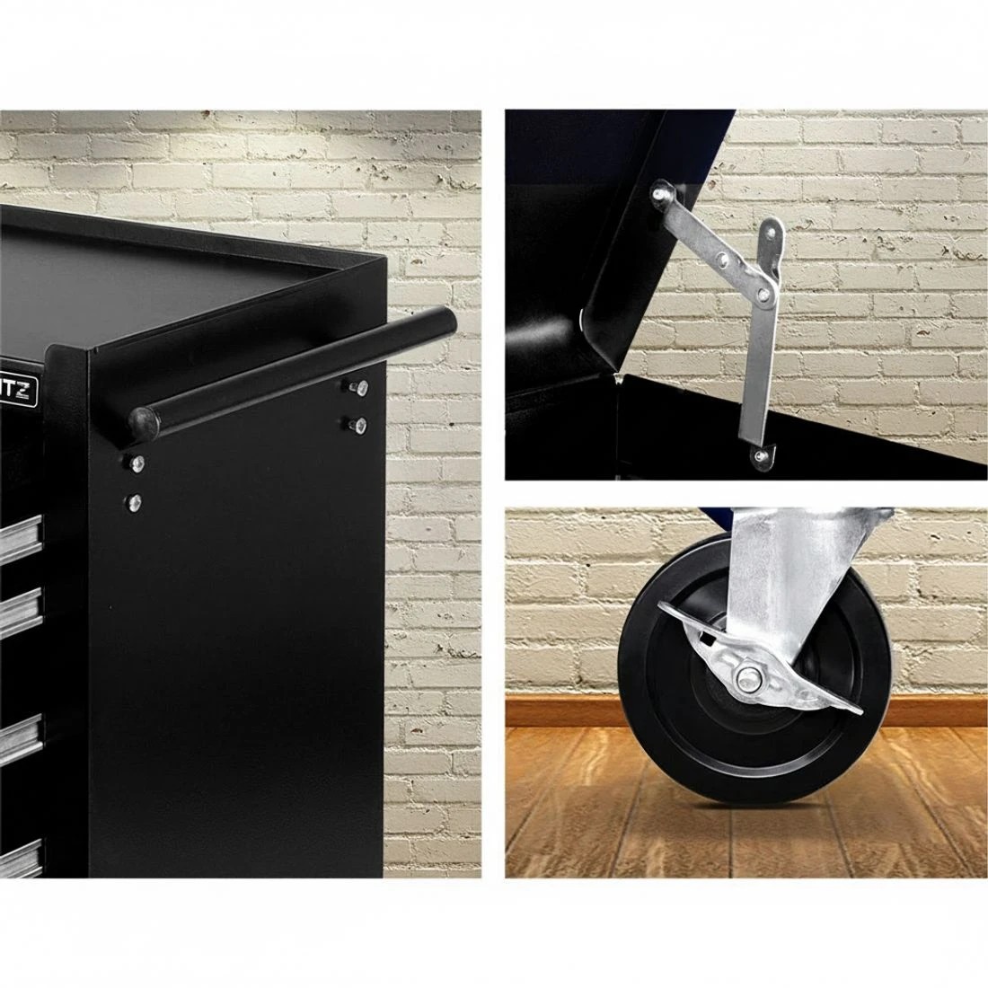 3 Giantz 14 Drawer Tool Box Cabinet Chest Mechanic Garage Storage Trolley - Multi, 3 of 5