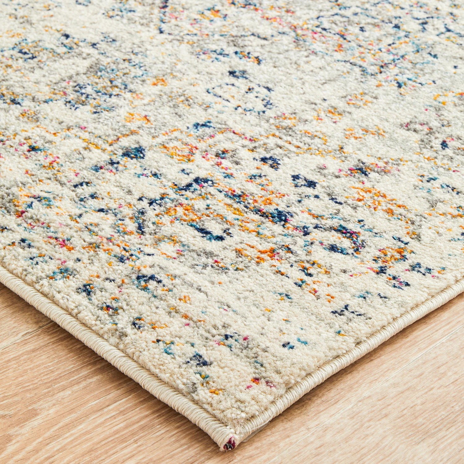 5 Common Ground Rugs Era 911 400x80cm - Large Runner Power Loomed Pet Friendly Rug - Natural, 5 of 9