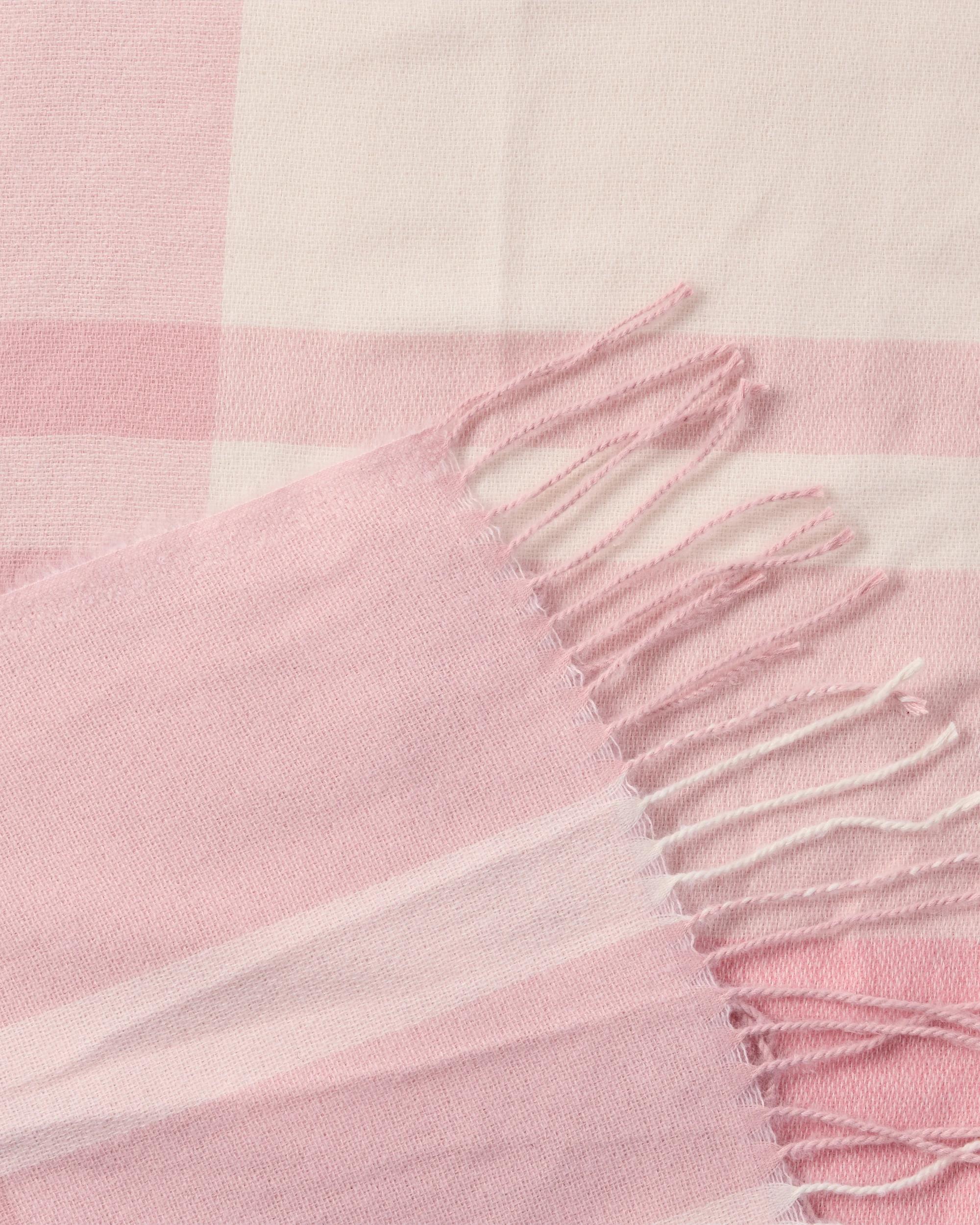 2 Plaid Check Scarf Pink Check, 2 of 3