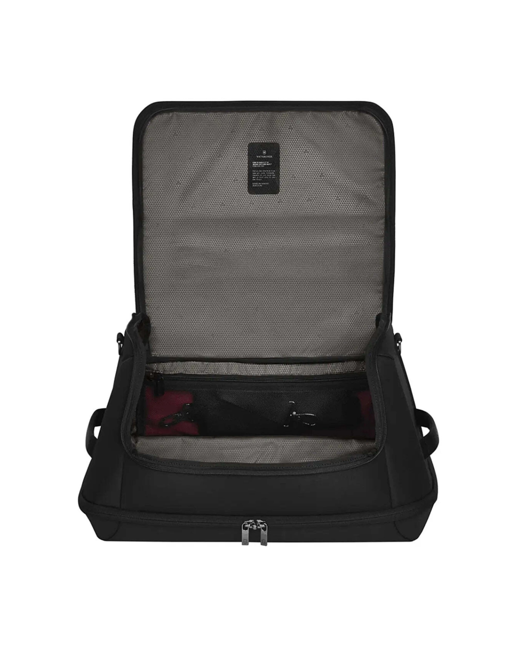 2 Victorinox Crosslight Duffel Zippered Bottom Compartment Vacuum Insulated - Black, 2 of 9