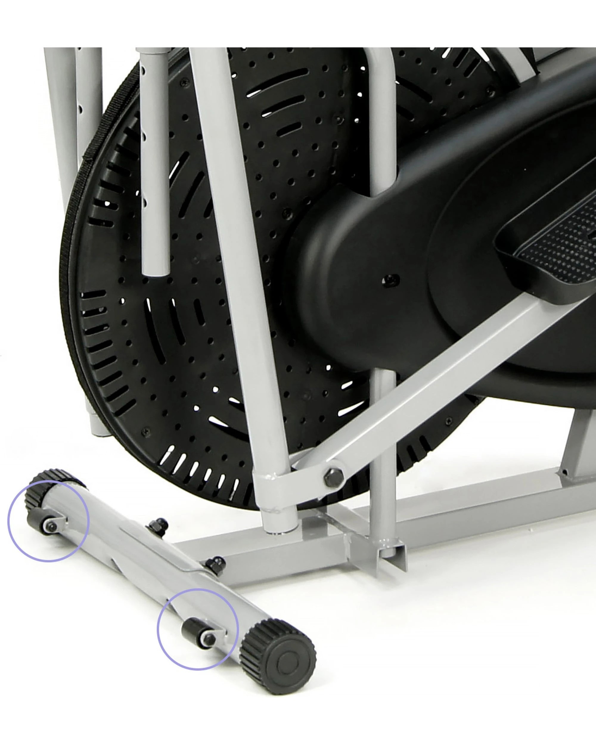 7 Powertrain 2-in-1 Elliptical Cross Trainer and Exercise Bike - Black, 7 of 9