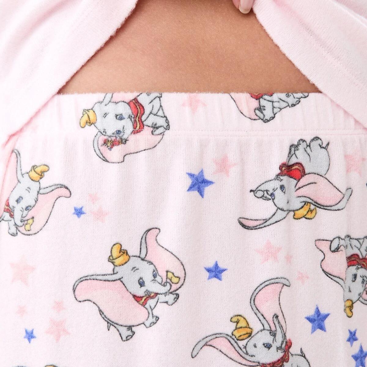 6 Dumbo License Long Sleeve Top and Pants Pyjama Set Dumbo Ydg, 6 of 7