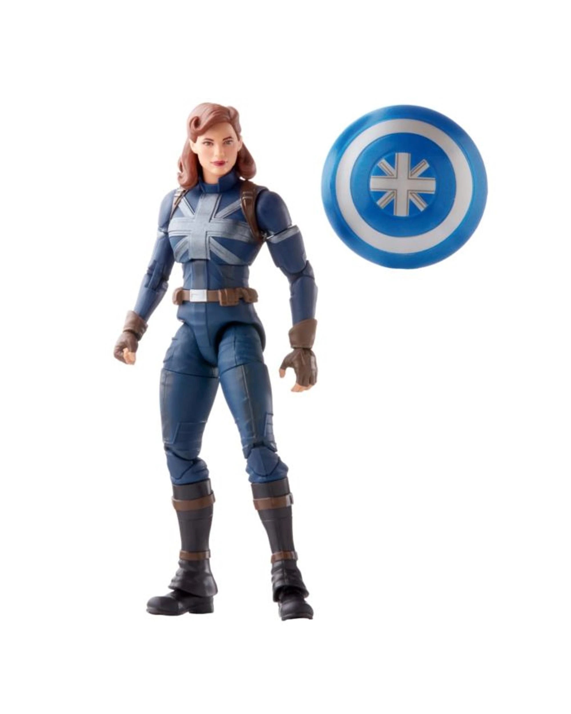 6 Marvel Legends Series What If Marvels Captain Carter Stealth Suit Action Figure, 6 of 8
