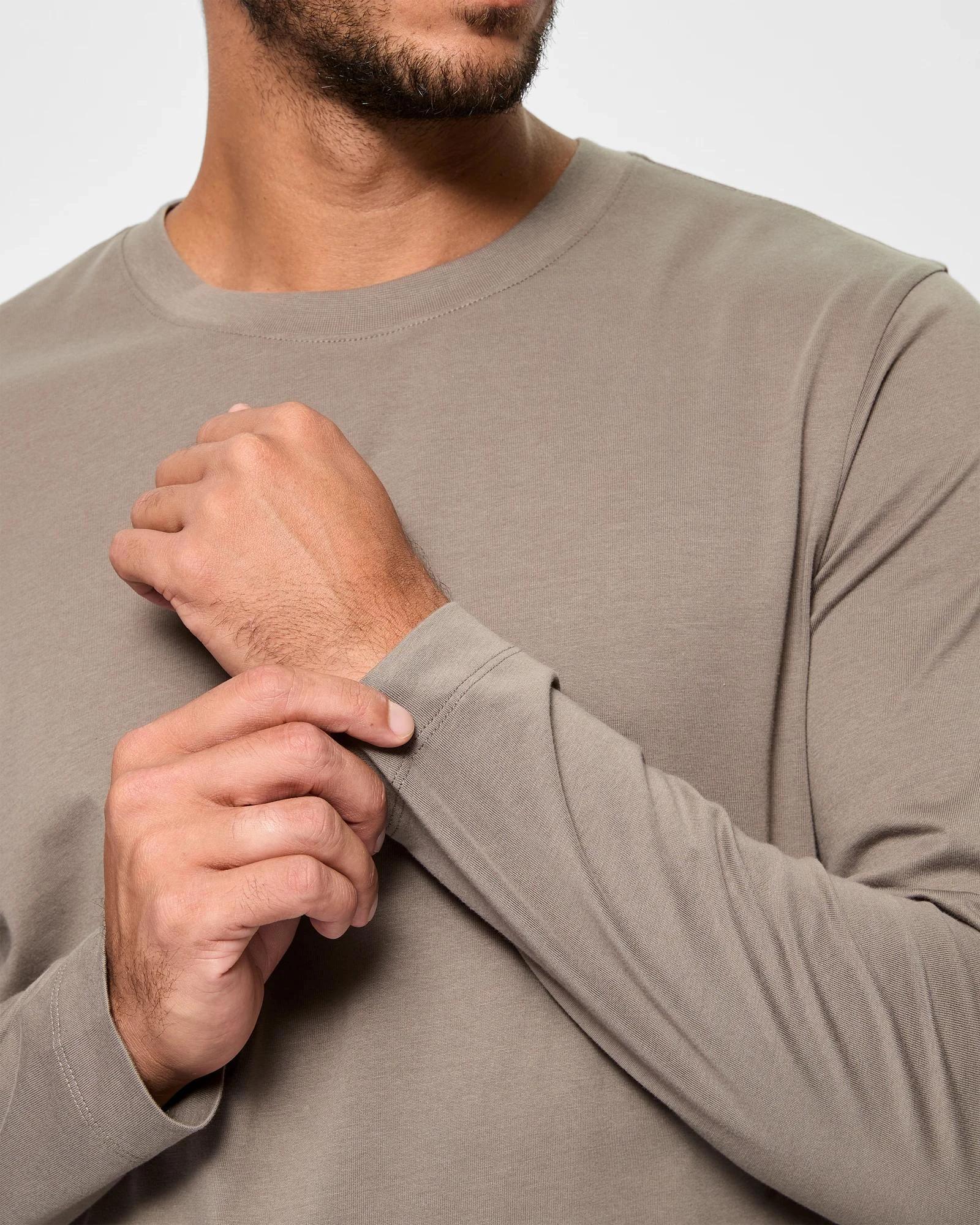 5 Target Australian Cotton Long Sleeve T-Shirt MUSHROOM, 5 of 5