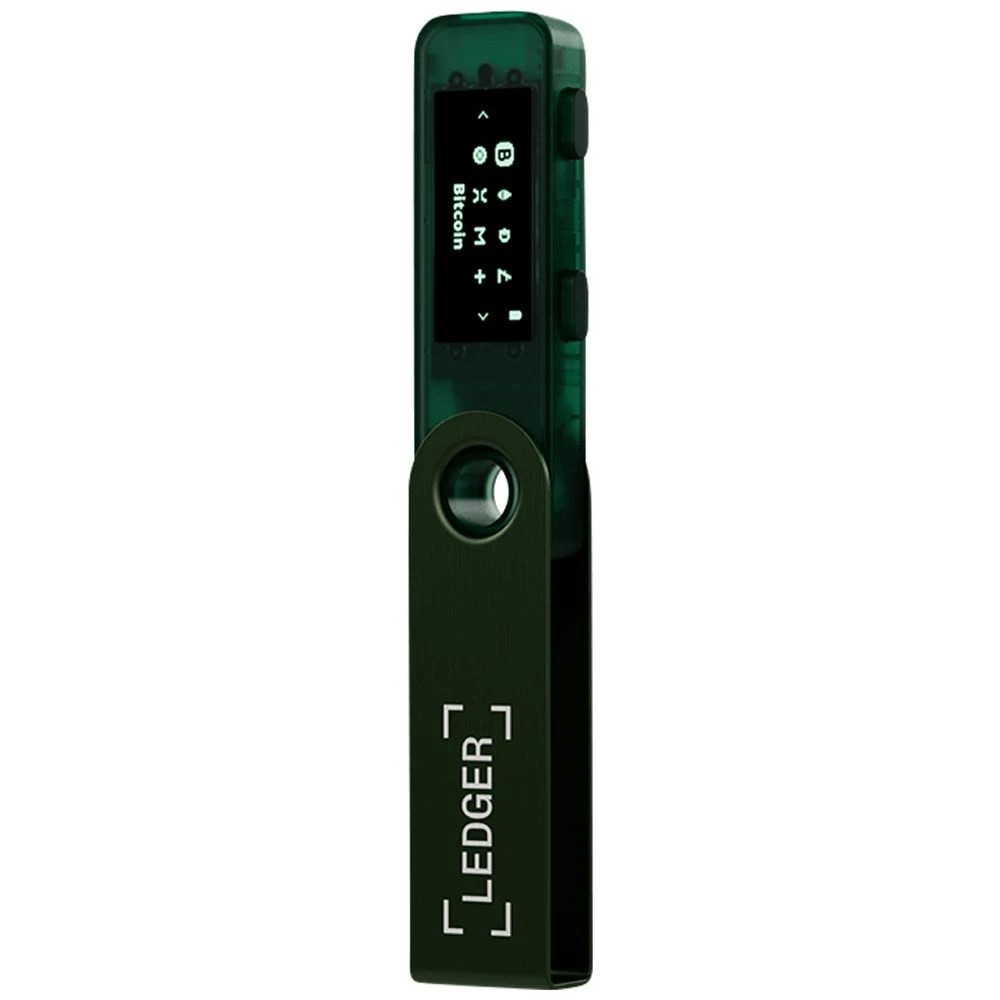 4 Ledger Nano S Plus Crypto Wallet Emerald Green, 4 of 5