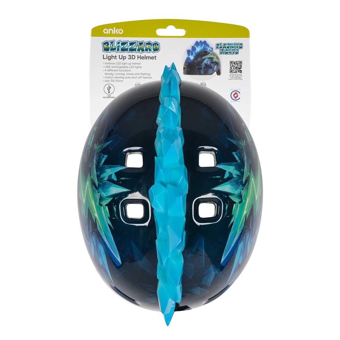 5 Blizzard Light Up 3D Helmet, 5 of 5