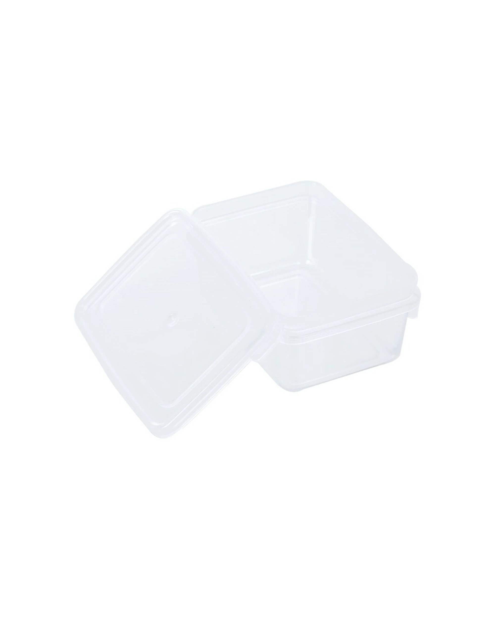 5 3pk Lemon & Lime Keep Fresh 300ml/11cm Food Container Takeaway Storage Clear
 - Clear, 5 of 7