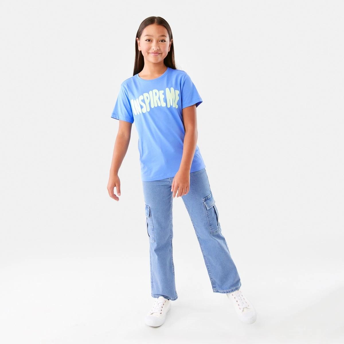 5 Short Sleeve Print T-shirt Blu Inspo, 5 of 8