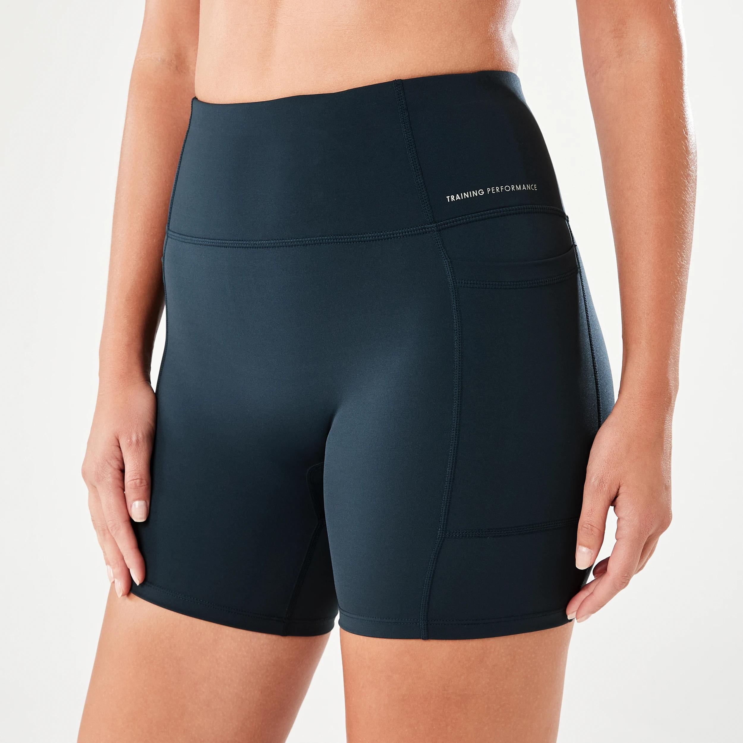 2 Active Womens Train Bike Shorts SHADE NAVY, 2 of 7
