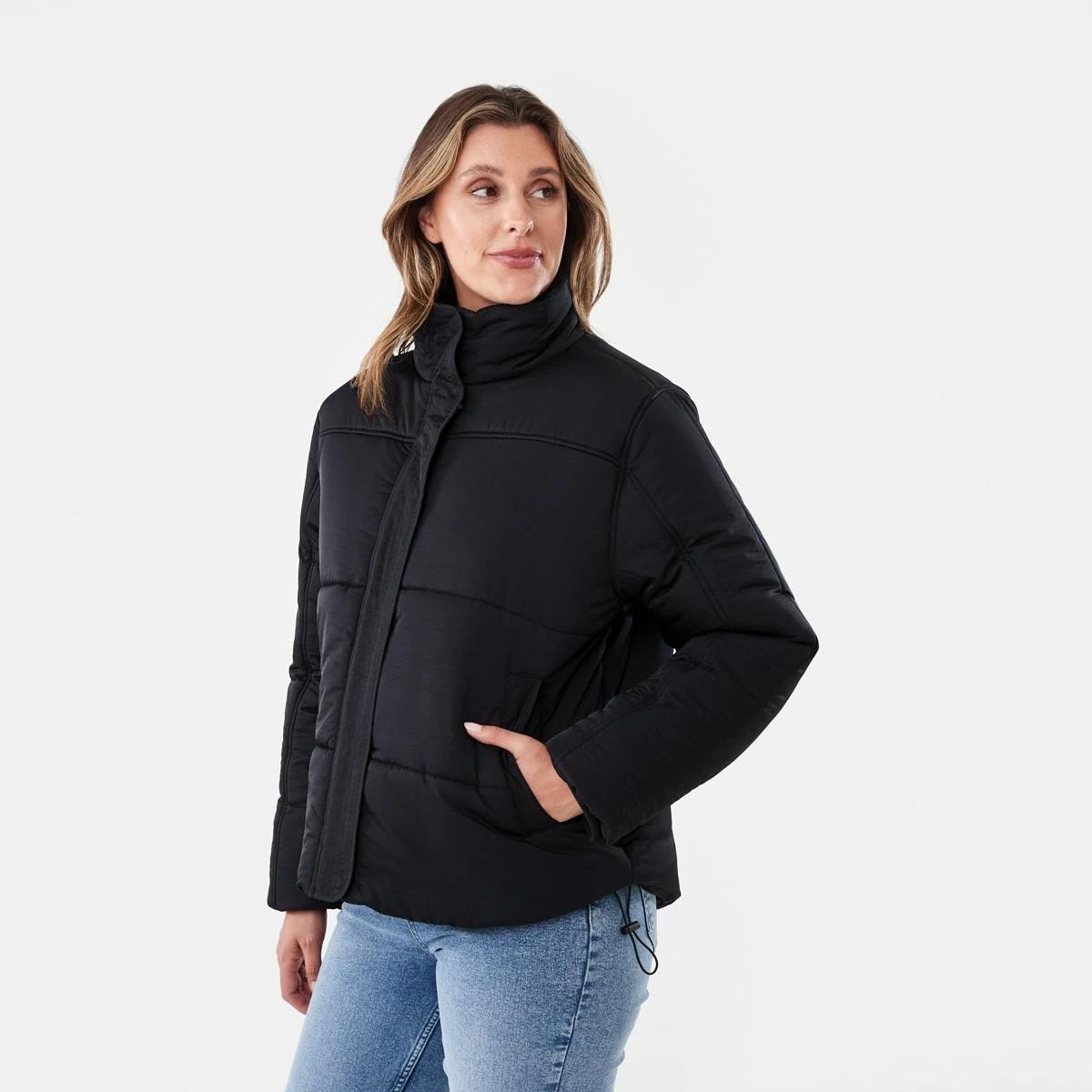 3 Padded Puffer Jacket Black, 3 of 8