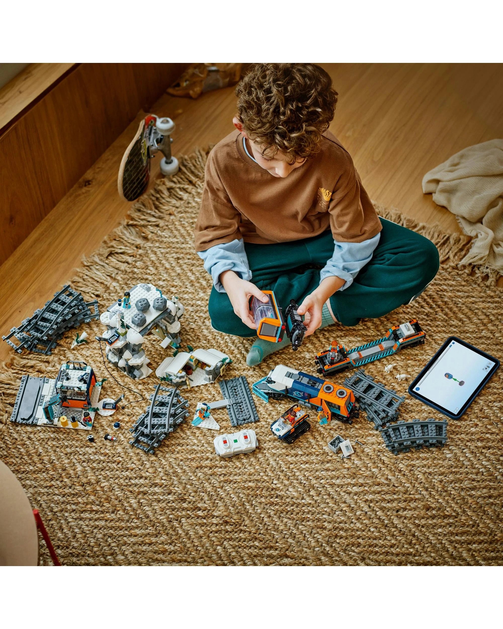 4 LEGO City Explorers Arctic Polar Express Train - 60470, 4 of 10