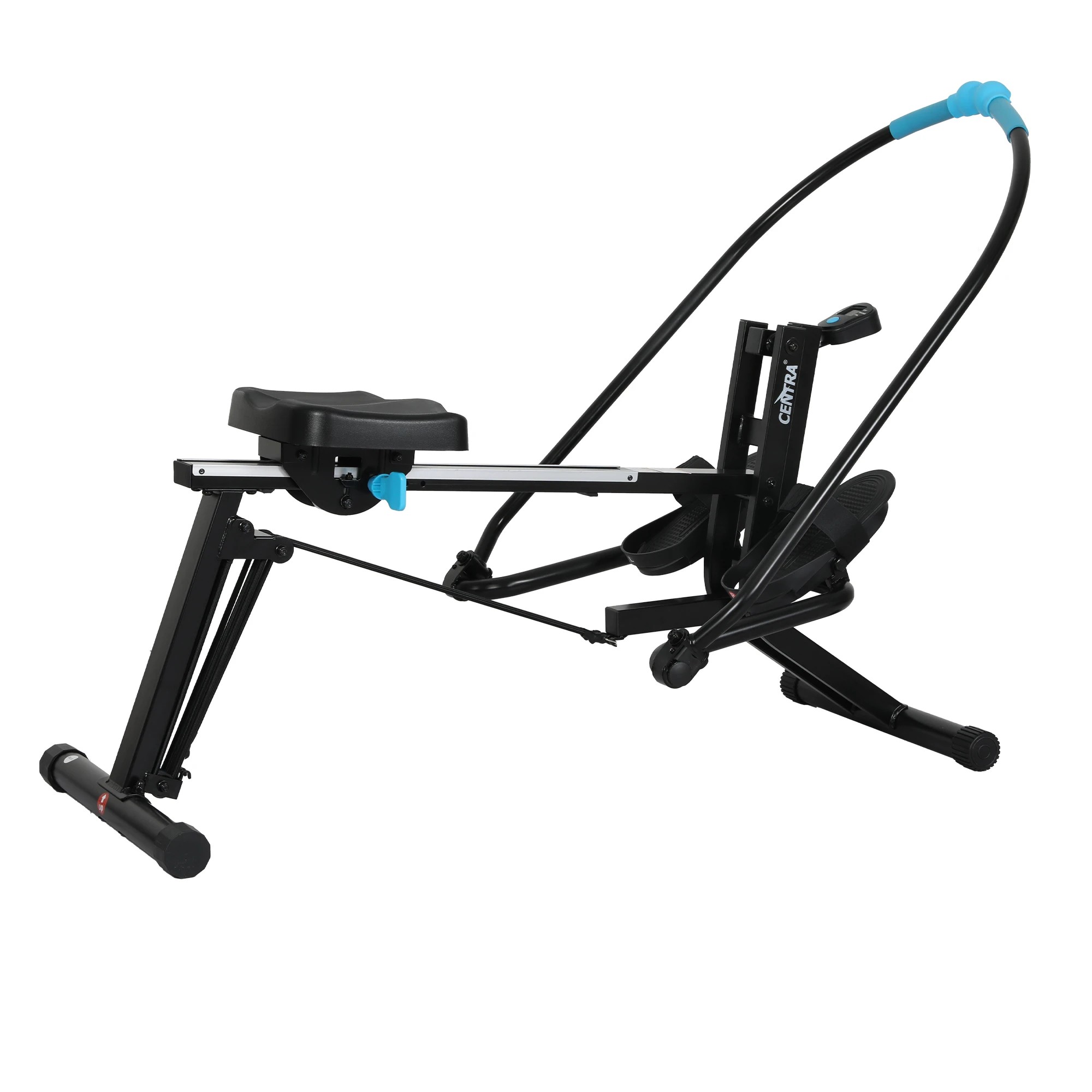 1 Centra 2 In 1 Rowing Machine Strength Training Leg LED Display Exercise Home Gym, 1 of 8