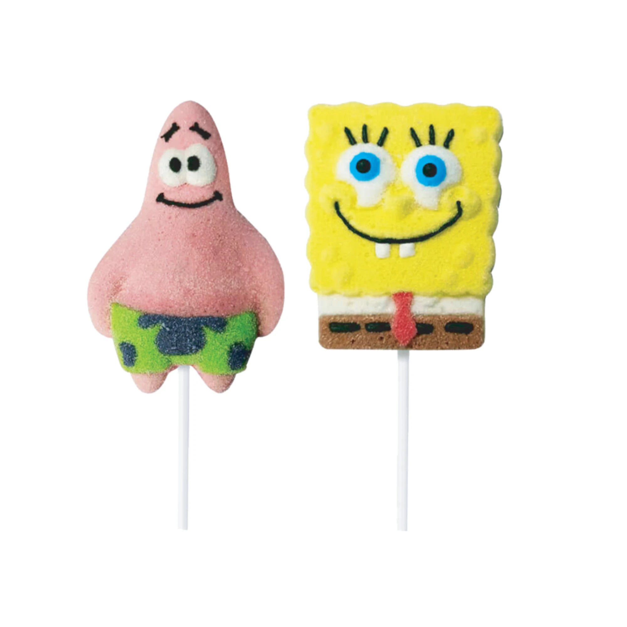 1 SpongeBob SquarePants Marshmallow Pop 45g - Assorted, 1 of 2