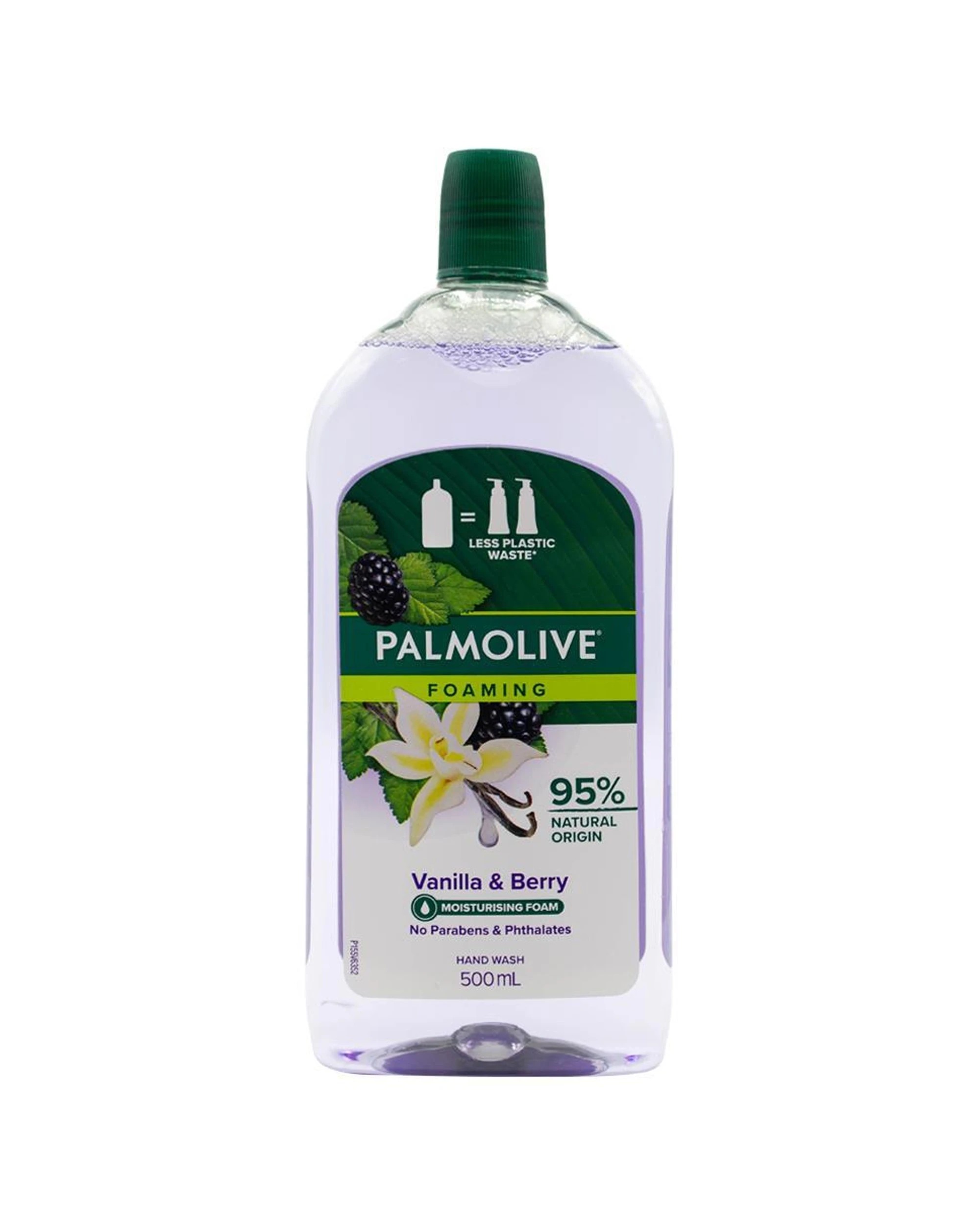 2 Palmolive 6PK Foaming Hand Wash Refill 500ml Vanilla Berry Scented - Purple, 2 of 3