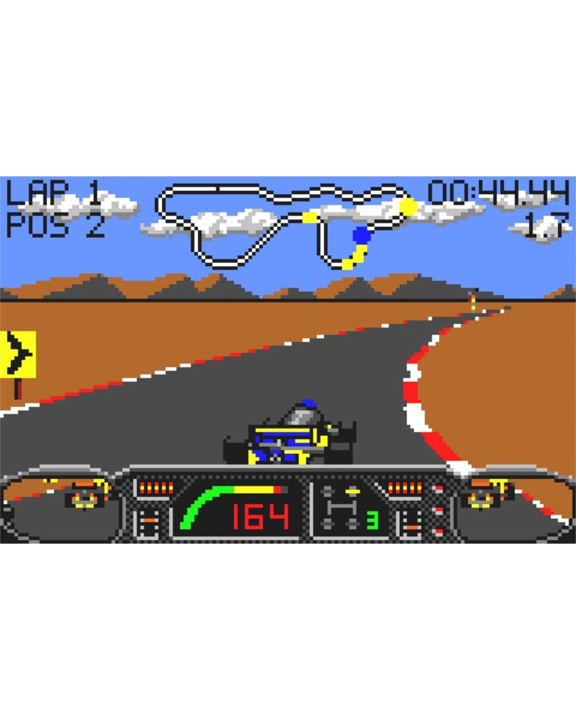 3 Checkered Flag - Atari Lynx, 3 of 3