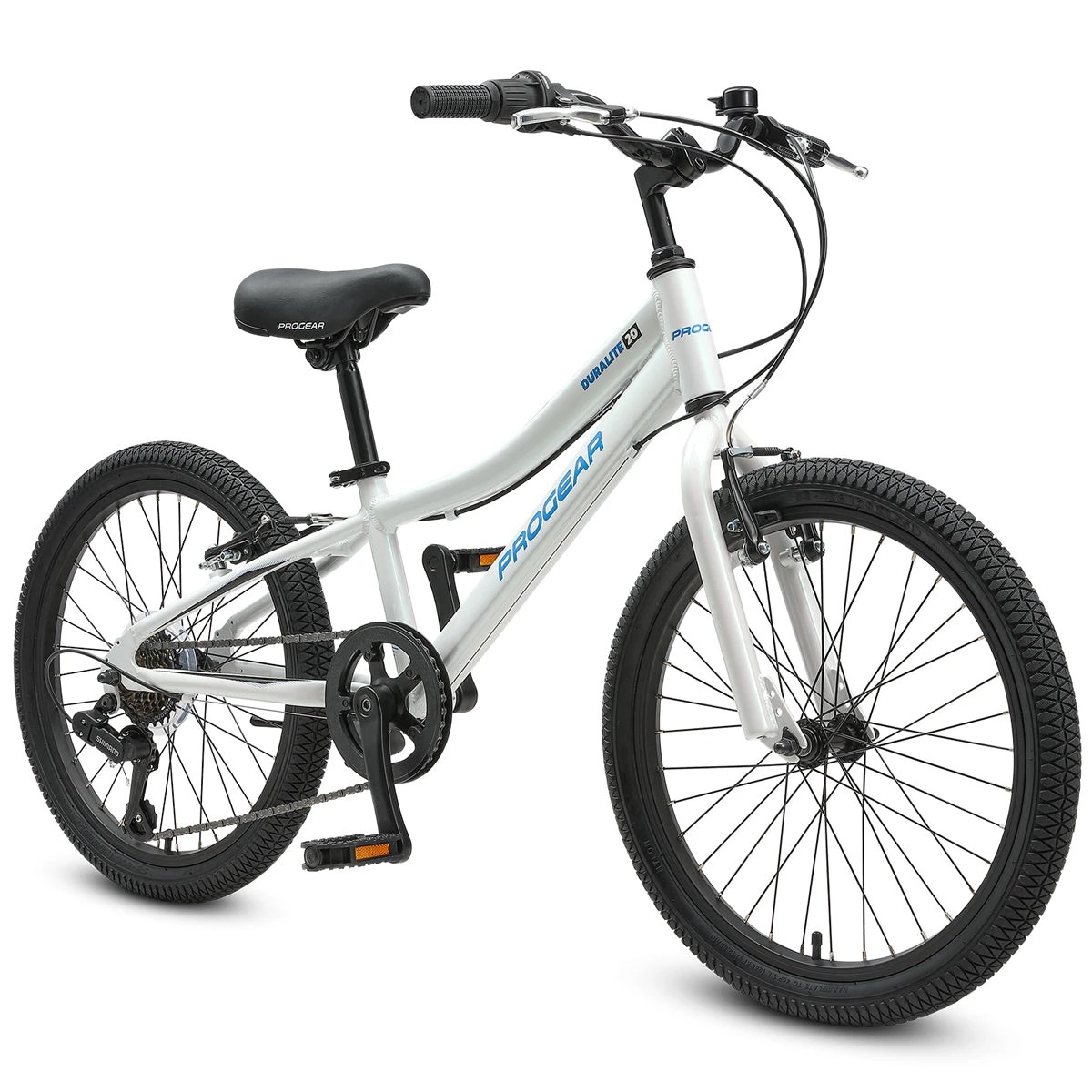 1 Progear DuraLite 7 Speed Kids Bike 20" - Pearl White, 1 of 3