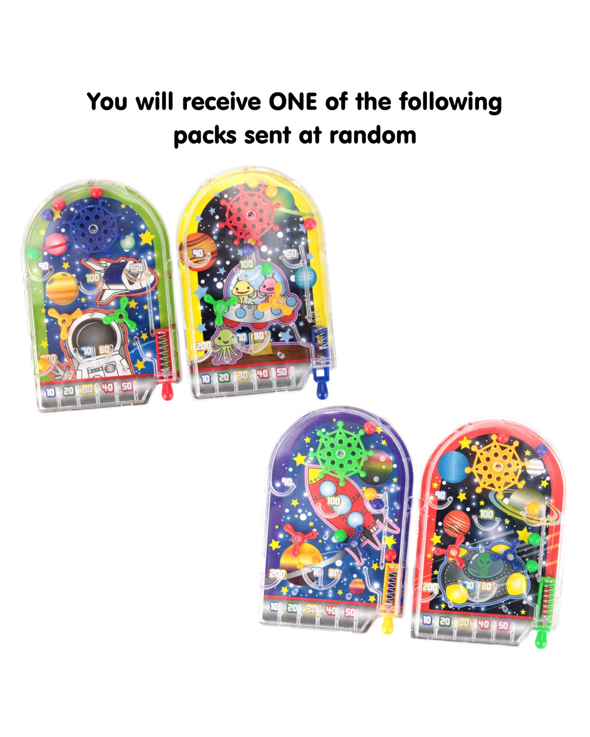 2 Artwrap Pack of 2 Space Pinball GamesAssorted - Assorted, 2 of 5