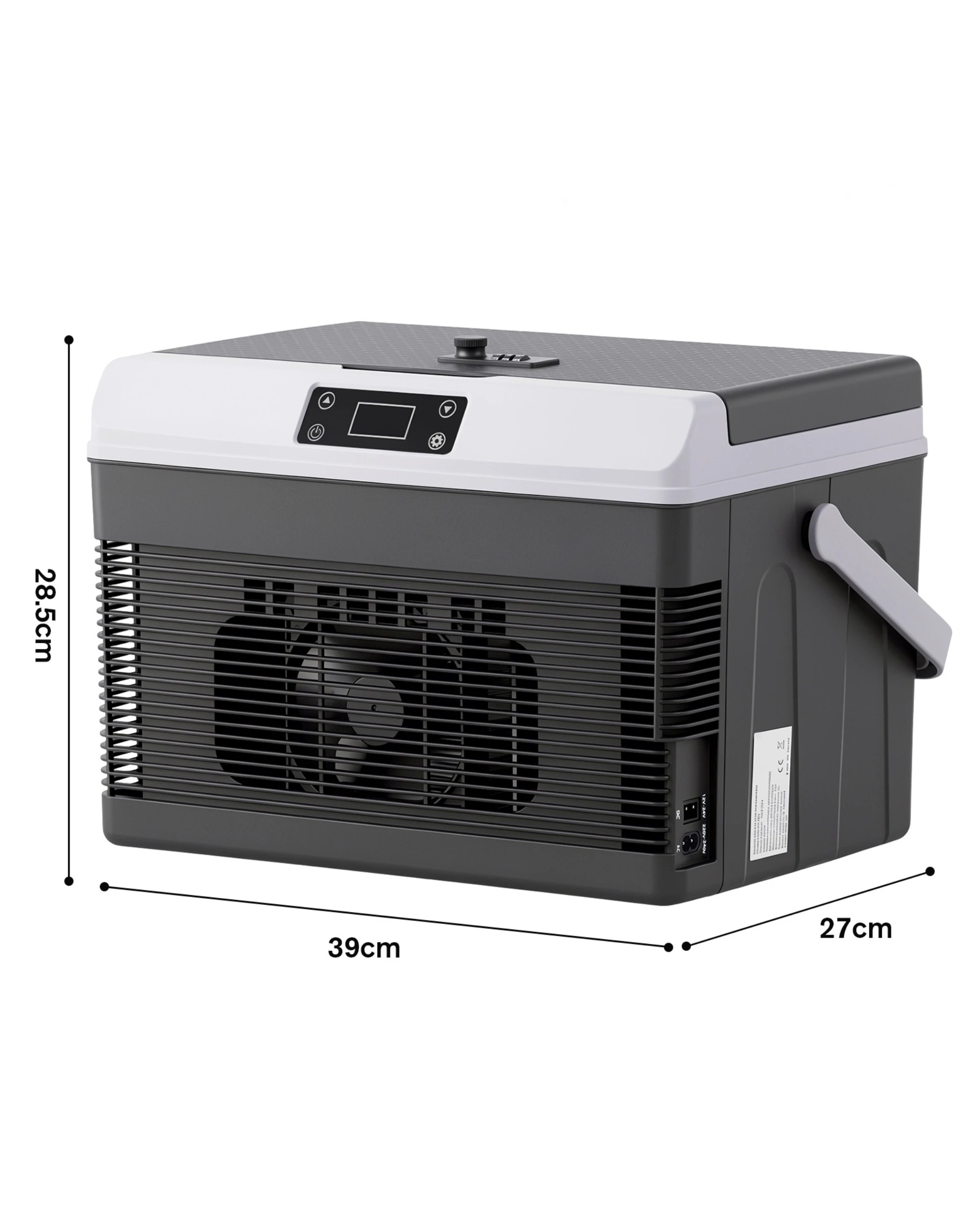 5 Yopower 15L Portable Car Fridge Cooler & Warmer 220V/12V - Black, 5 of 7