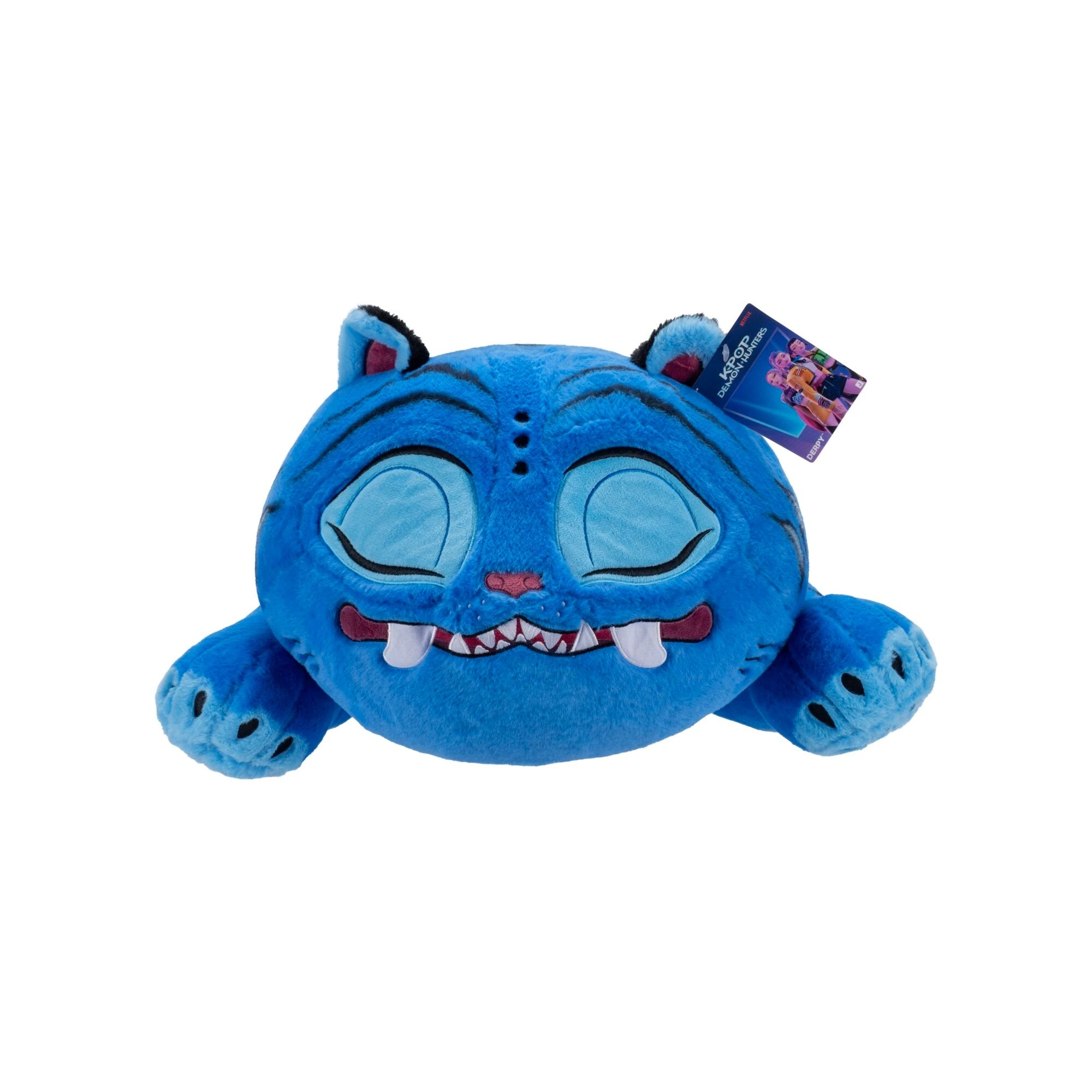 6 45cm KPop Demon Hunters Derpy Tiger Sleeping Plush, 6 of 6
