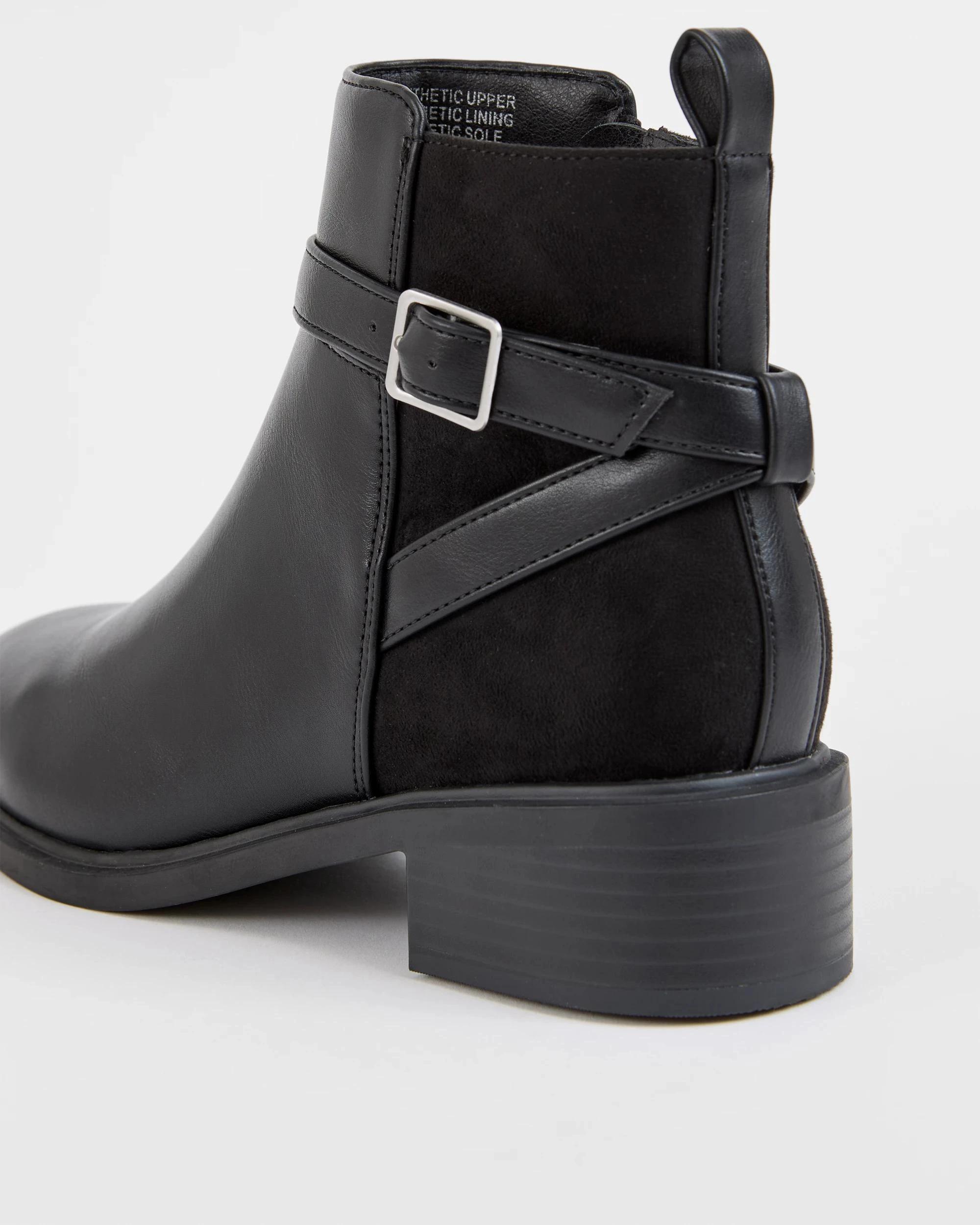 3 Target Woman Classic Flat Boot - Kelly BLACK, 3 of 3