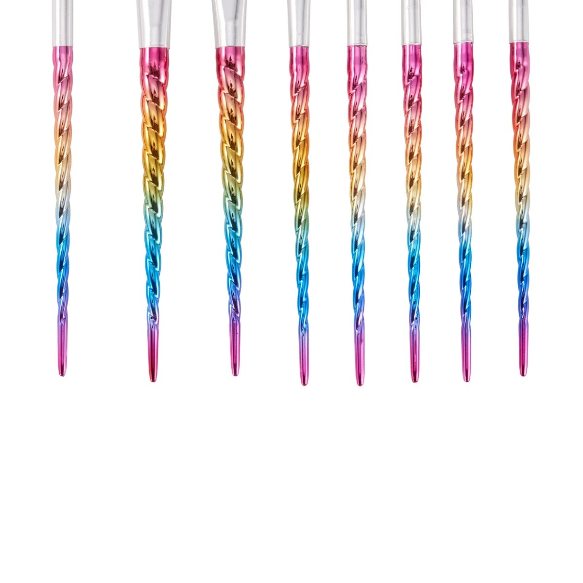 5 8 Pack Paint Brush Set - Iridescent, 5 of 5