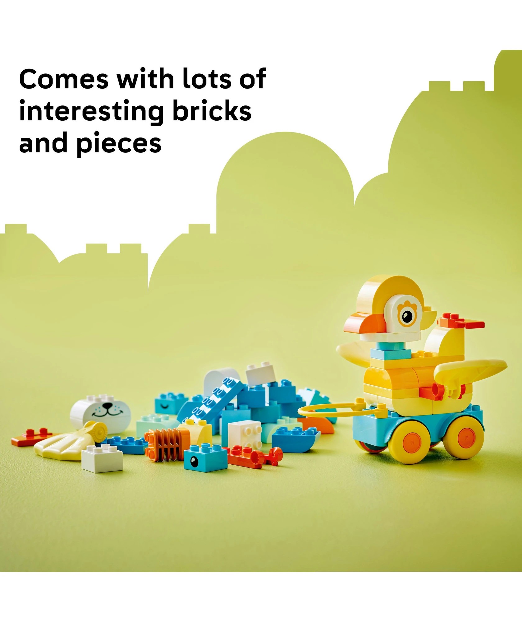 LEGO® DUPLO Town 3 - in - 1 Animals on Wheels 10448 - Multi - Kmart