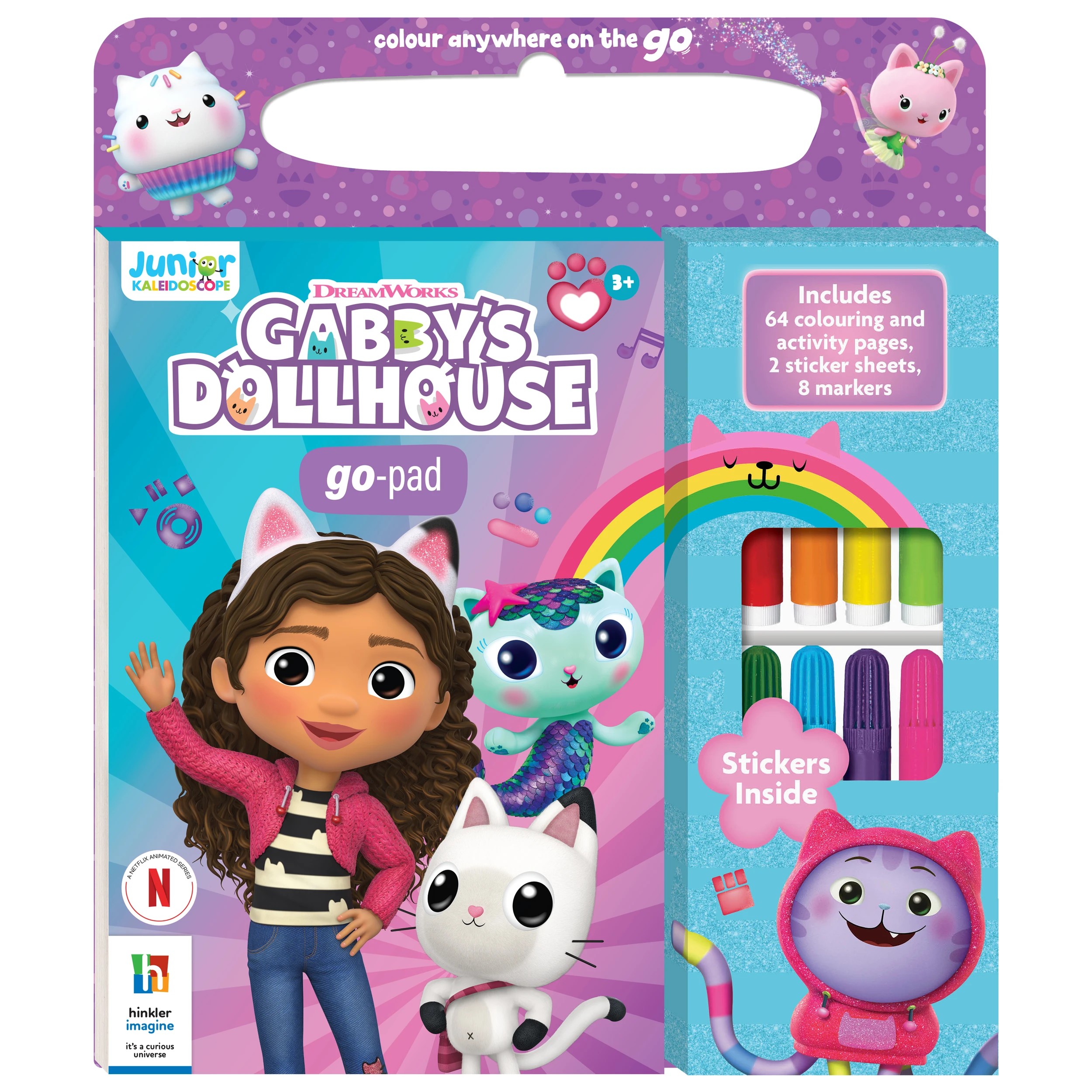 1 DreamWorks Jr Kaleidoscope Gabby's Dollhouse Go-Pad - Book, 1 of 5