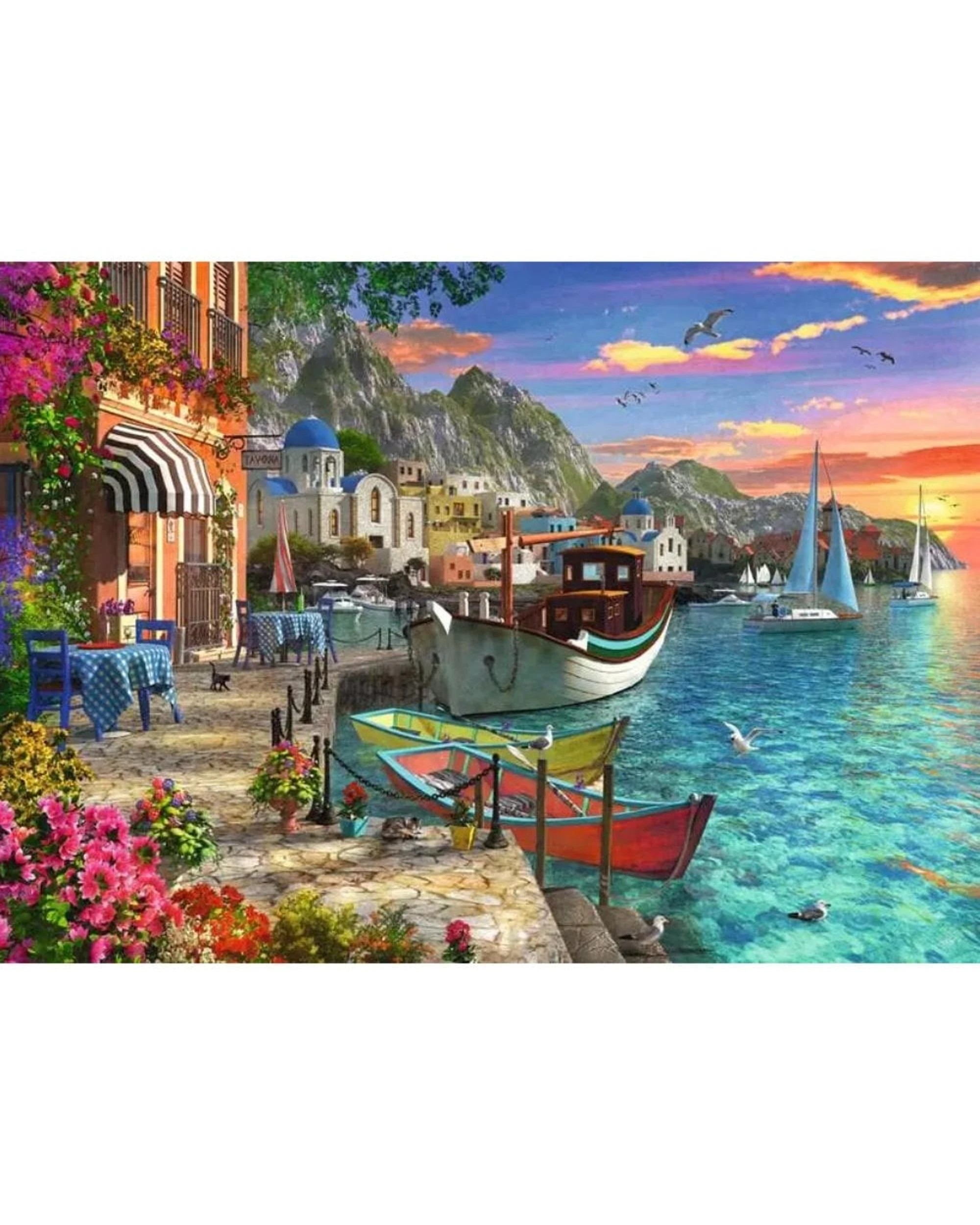2 Ravensburger Grandiose Greece 1000 Piece Jigsaw Puzzle, 2 of 2