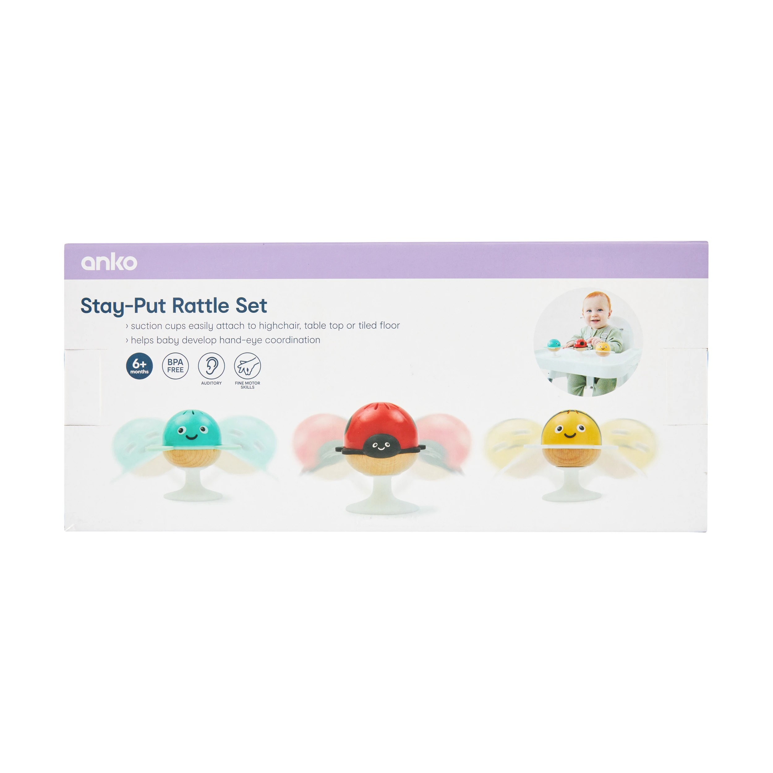 10 Stay-Put Rattle Set, 10 of 10