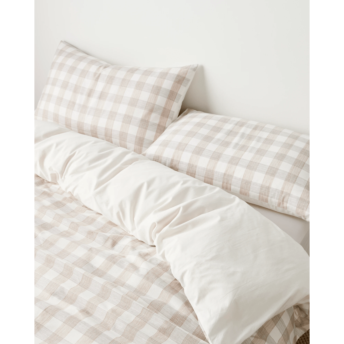 2 Target Hunter Gingham Cotton Quilt Cover Set
 - Double Bed
 - Grey, 2 of 3